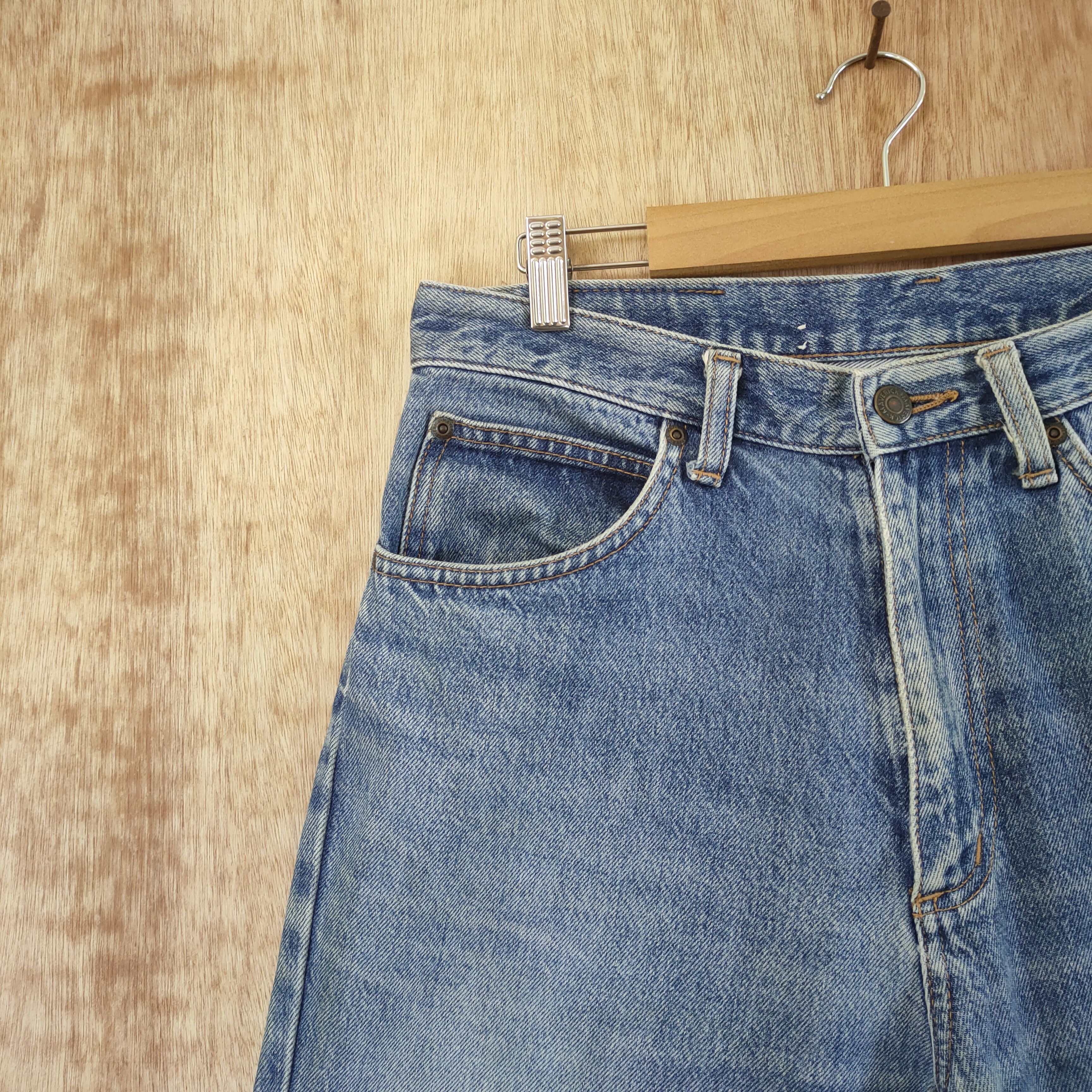 Vintage VINTAGE MARVICK FADED DENIM JEANS PANTS Size US 30 / EU 46 - 4 Thumbnail