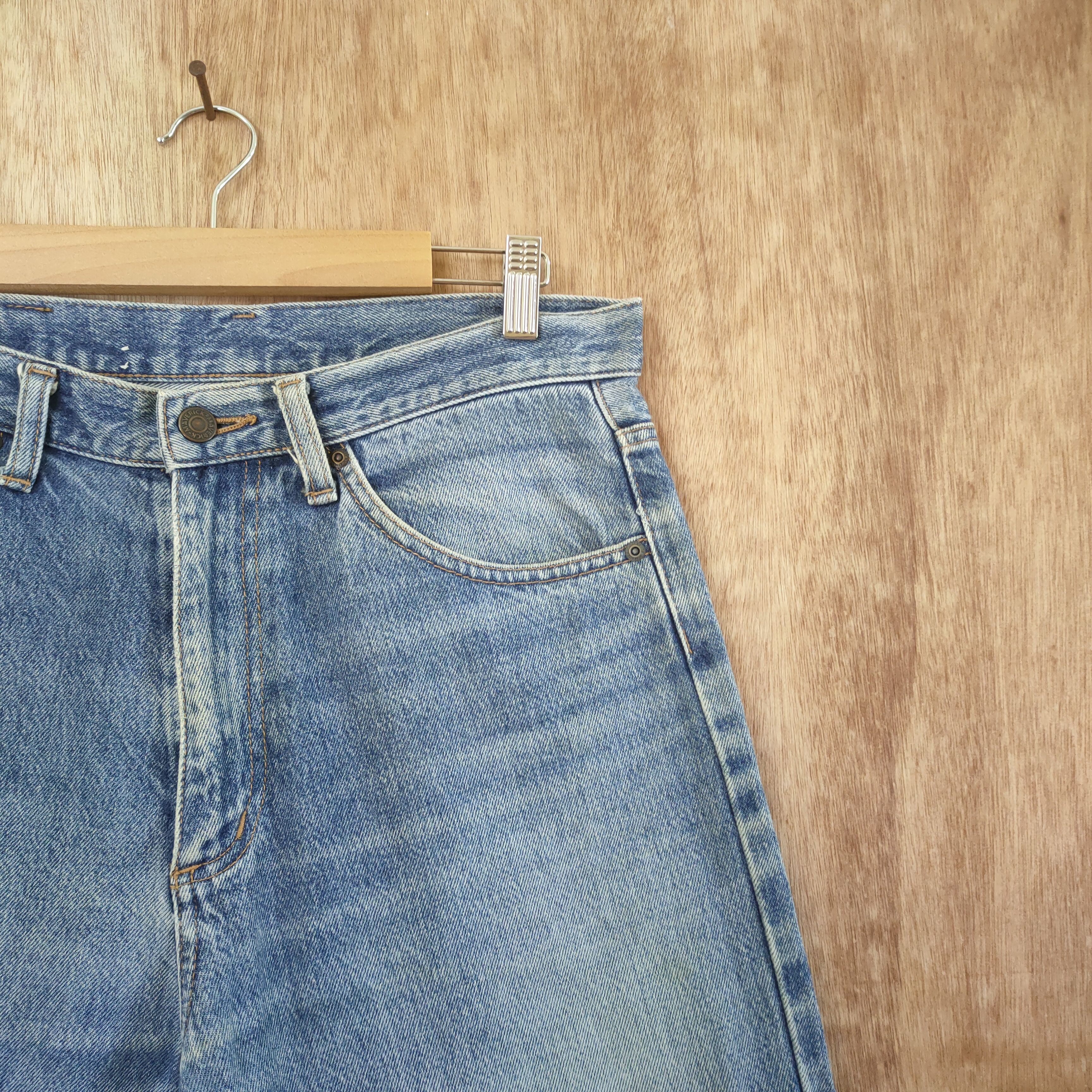 Vintage VINTAGE MARVICK FADED DENIM JEANS PANTS Size US 30 / EU 46 - 5 Thumbnail