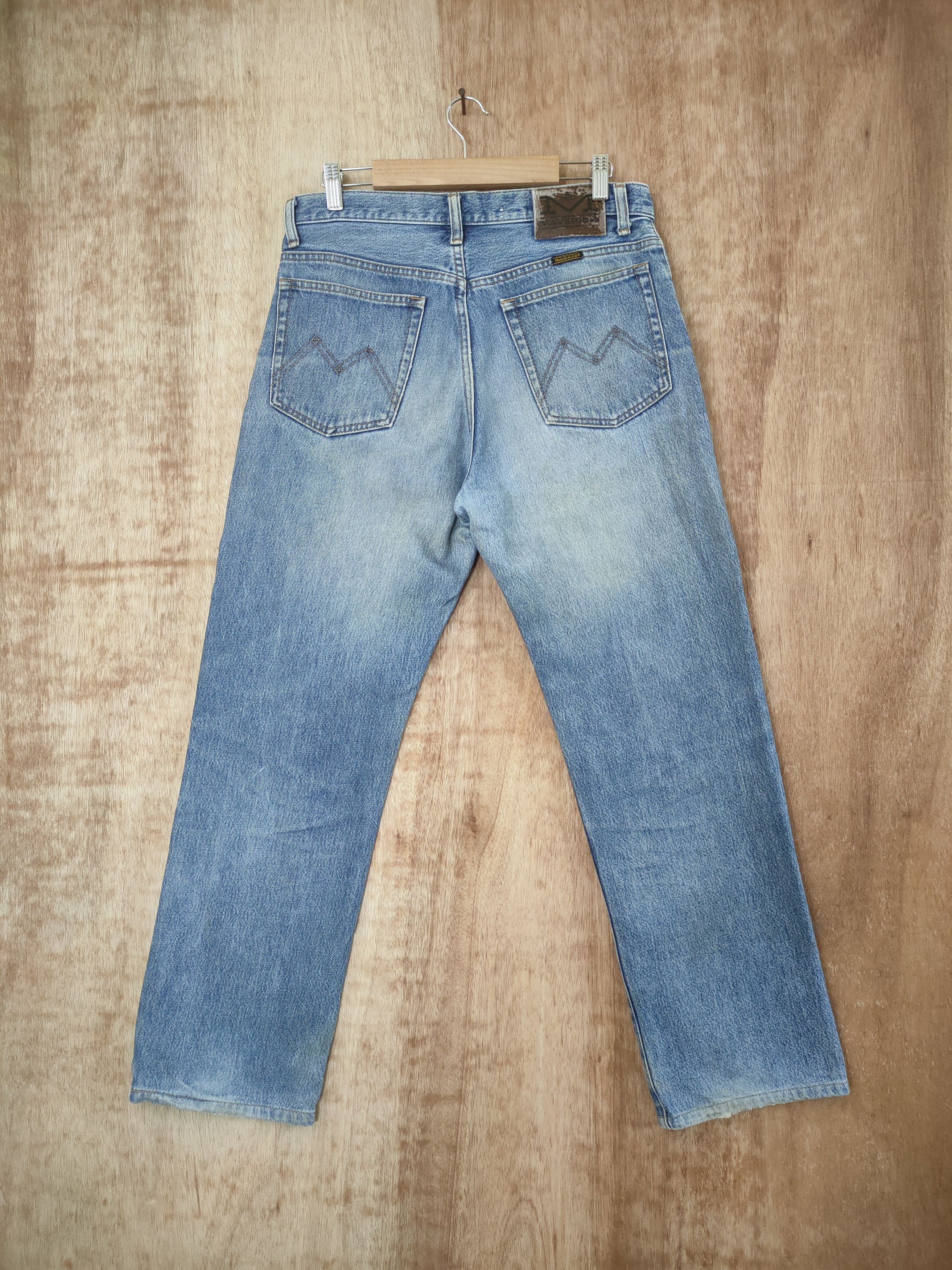 Vintage VINTAGE MARVICK FADED DENIM JEANS PANTS Size US 30 / EU 46 - 9 Thumbnail