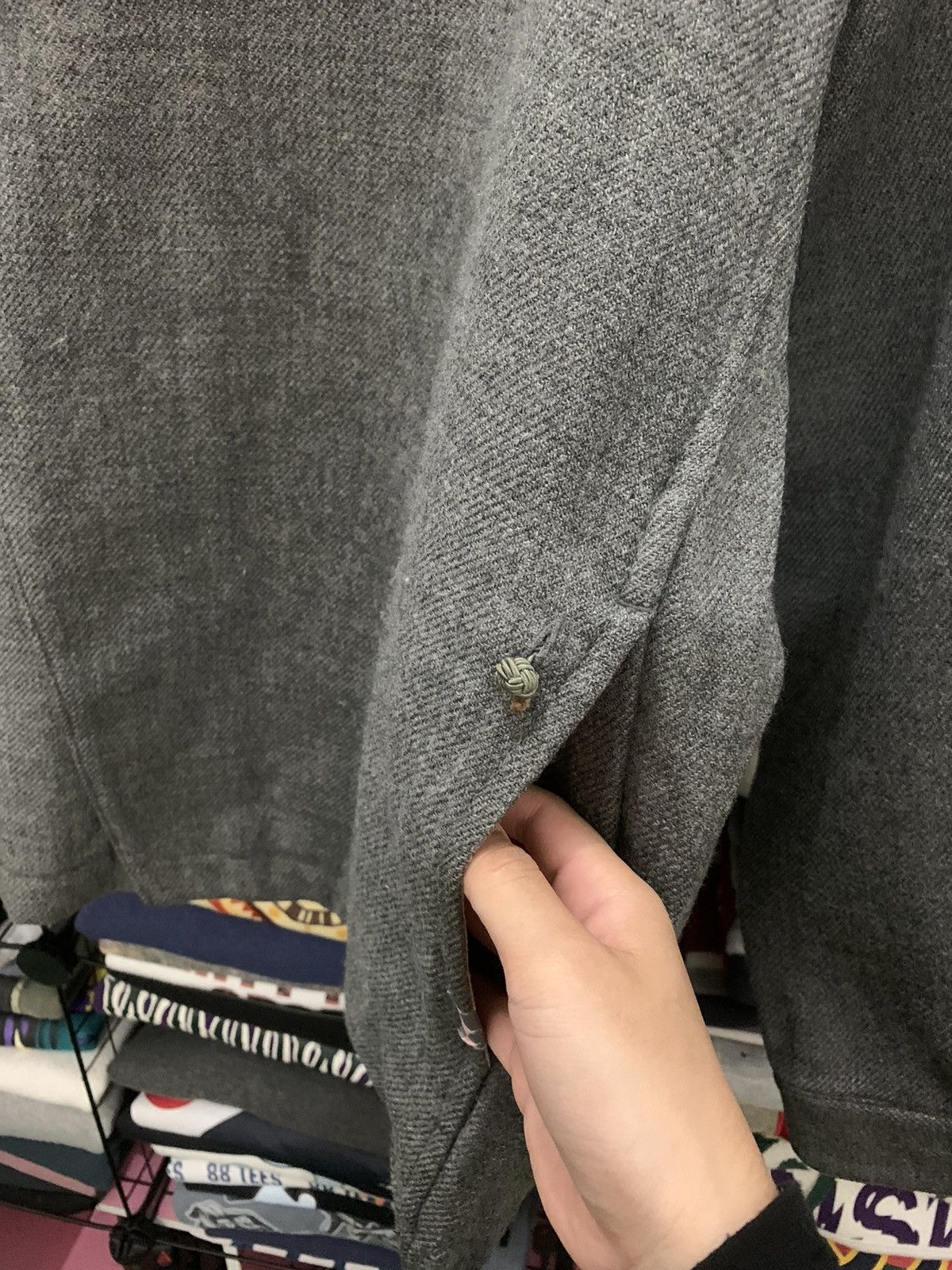 Designer × Japanese Brand FLAPH WOOL JACKET NICE DESIGN Size US L / EU 52-54 / 3 - 6 Thumbnail