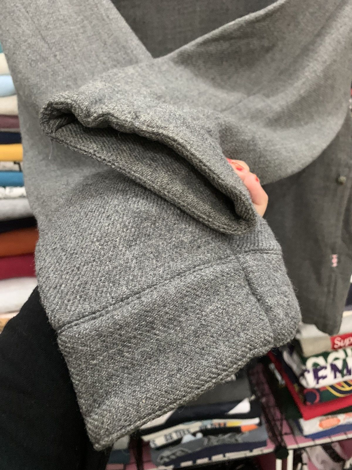 Designer × Japanese Brand FLAPH WOOL JACKET NICE DESIGN Size US L / EU 52-54 / 3 - 7 Thumbnail