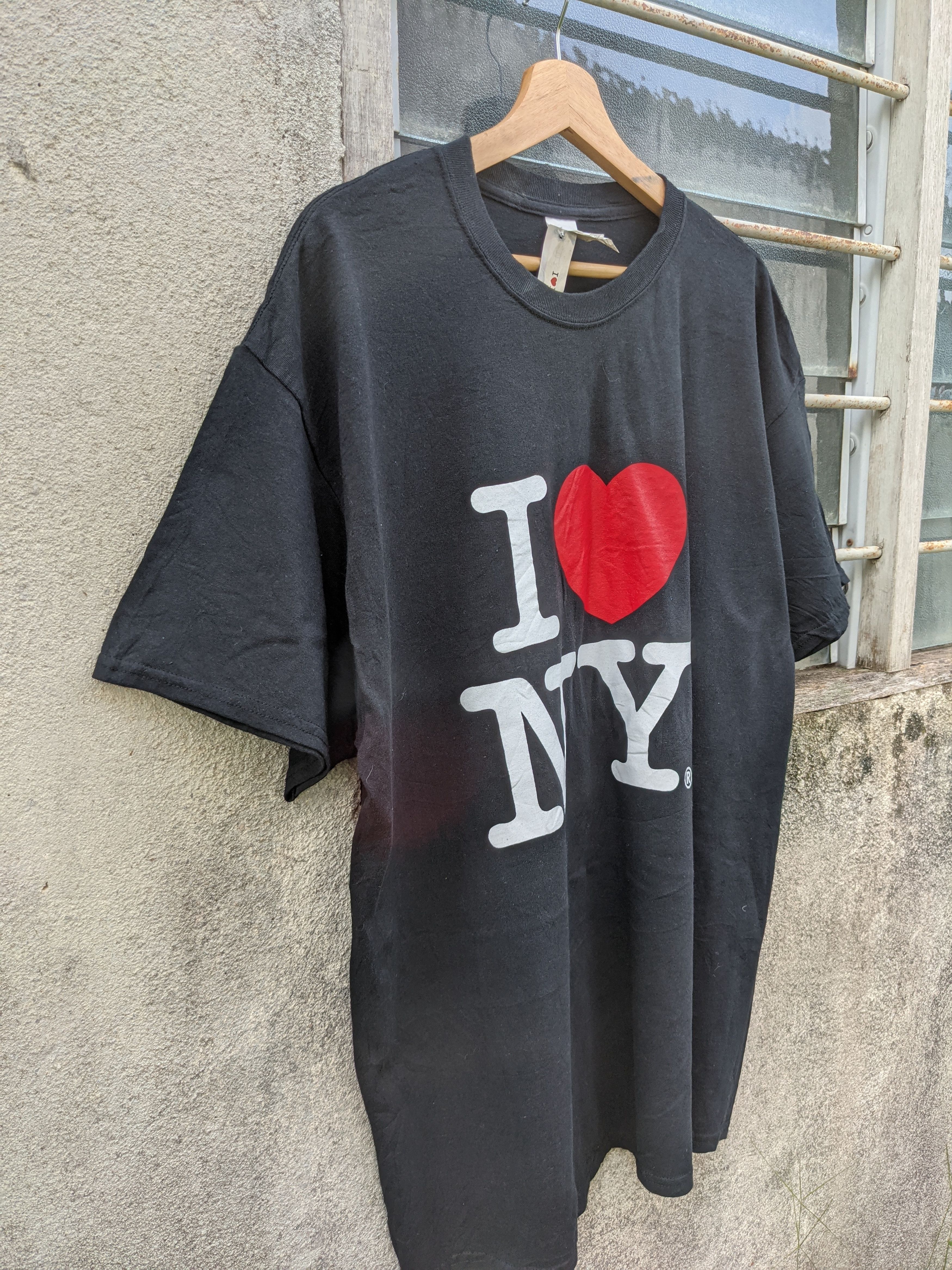 I Love NY × Vintage Vintage I Love New York Spellout Size US XL / EU 56 / 4 - 4 Thumbnail