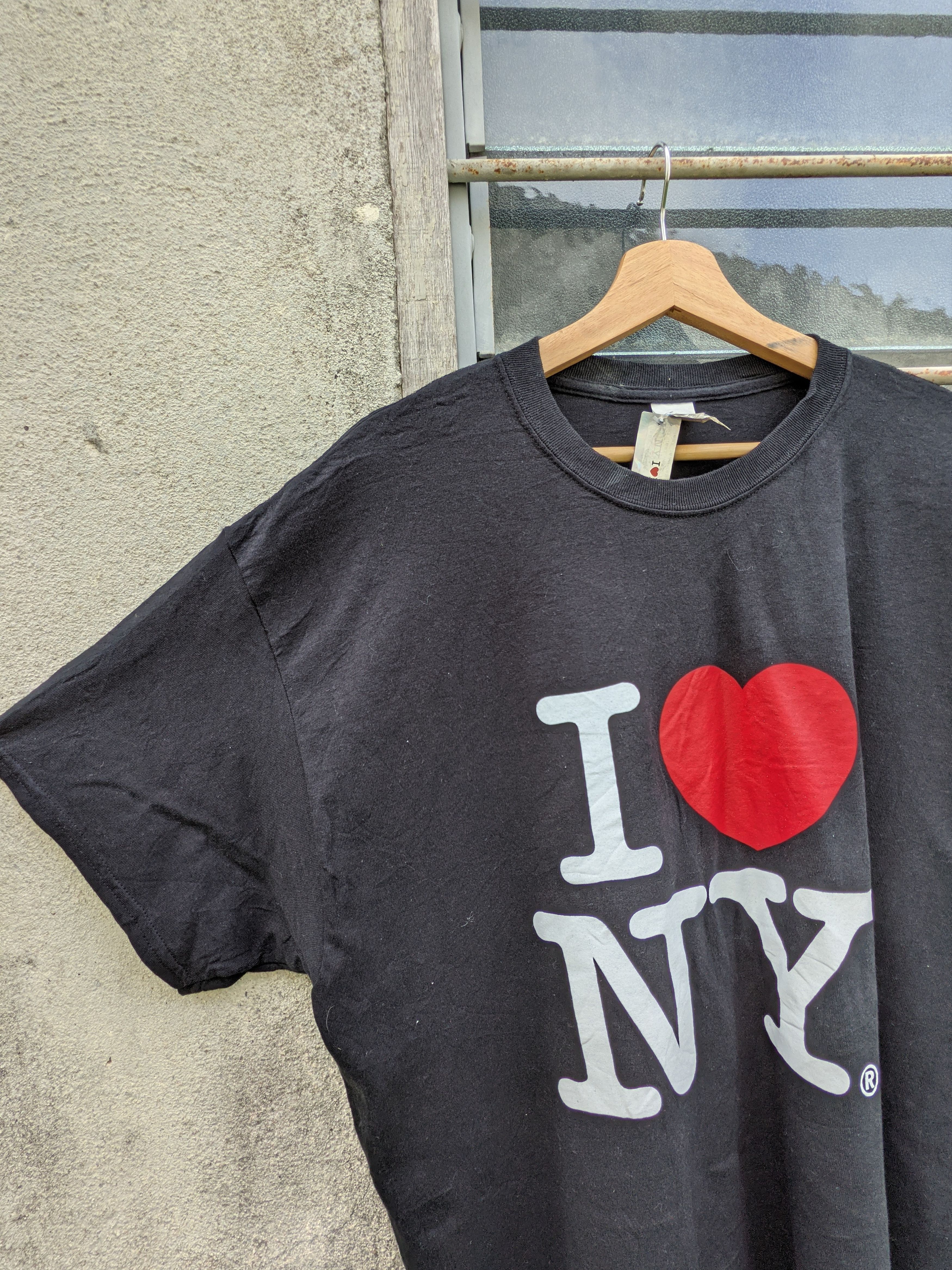 I Love NY × Vintage Vintage I Love New York Spellout Size US XL / EU 56 / 4 - 5 Thumbnail