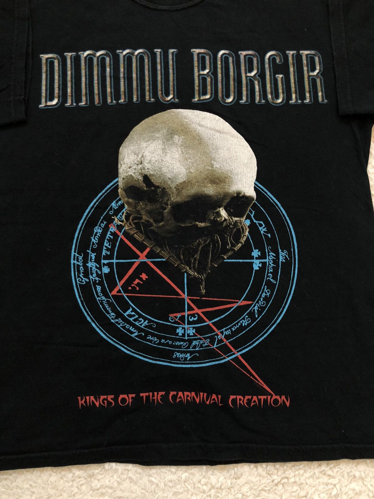 Vintage Tshirt Dimmu Borgir vintage logo Size US M / EU 48-50 / 2 - 2 Thumbnail