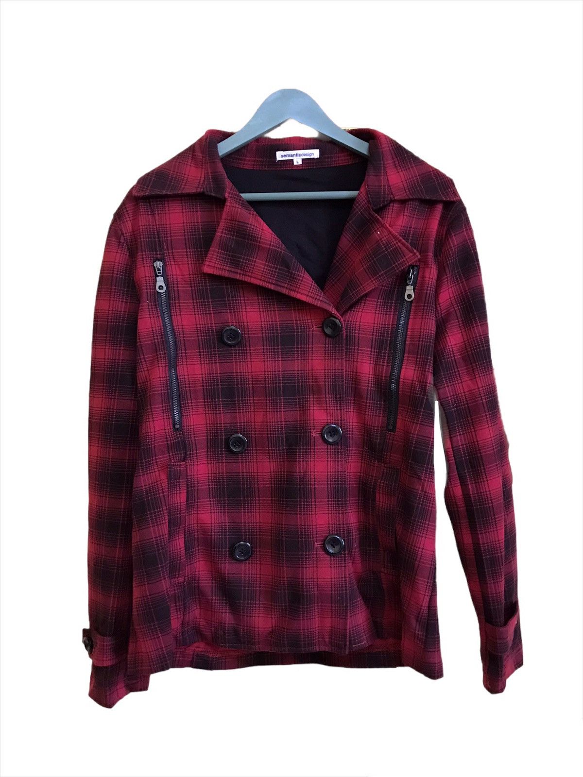 Semantic Design Double Collar Seditionaries Jacket