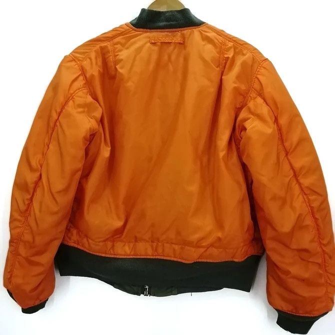 Alpha Industries 💣OFFER VTG ALPHA INDUSTRIES Reversible Bomber Jacket Size US M / EU 48-50 / 2 - 4 Thumbnail