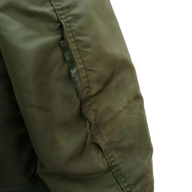 Alpha Industries 💣OFFER VTG ALPHA INDUSTRIES Reversible Bomber Jacket Size US M / EU 48-50 / 2 - 8 Thumbnail