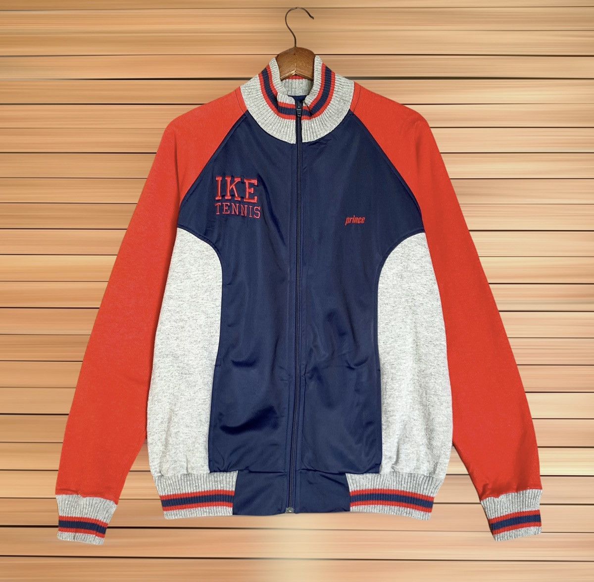 1980s Prince Ike Tennis Track Tops Sweater