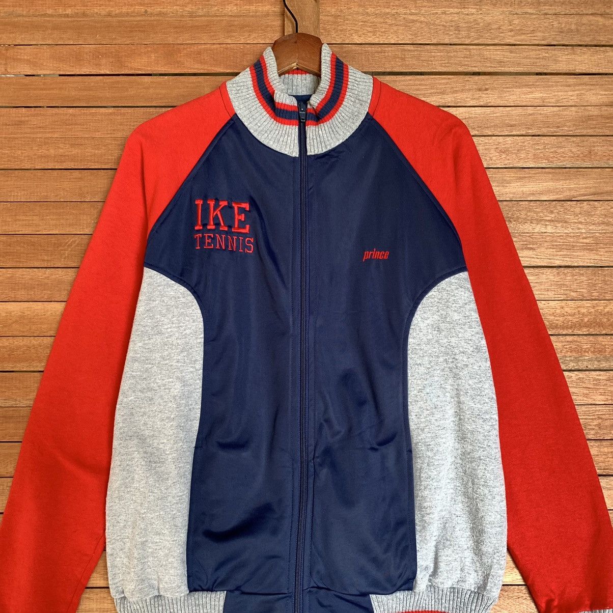Prince × Vintage 1980s Prince Ike Tennis Track Tops Sweater Size US L / EU 52-54 / 3 - 3 Thumbnail