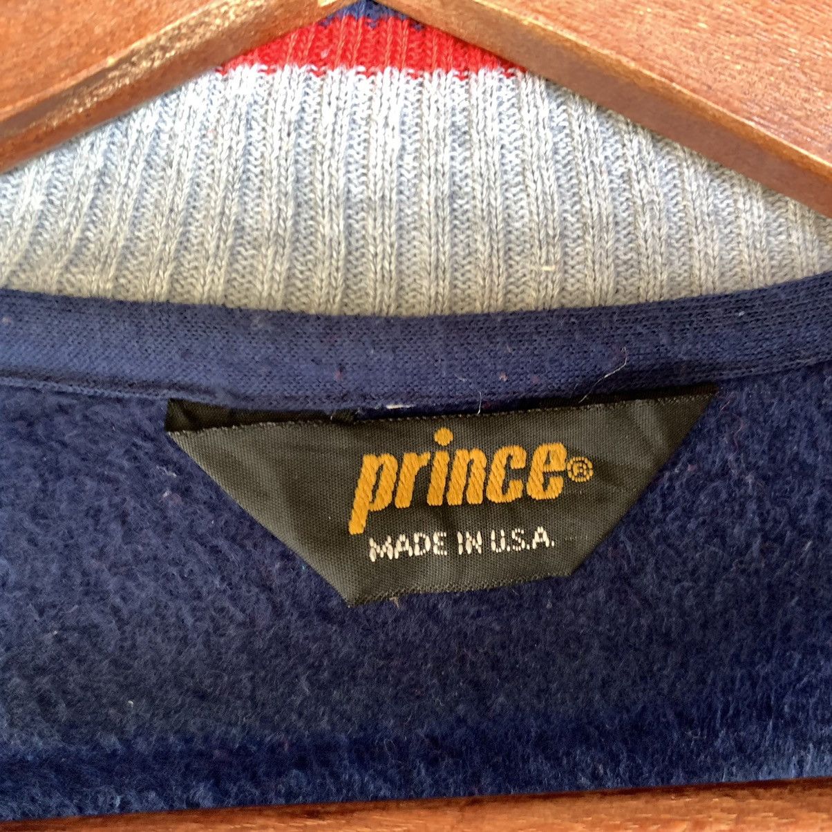 Prince × Vintage 1980s Prince Ike Tennis Track Tops Sweater Size US L / EU 52-54 / 3 - 9 Thumbnail
