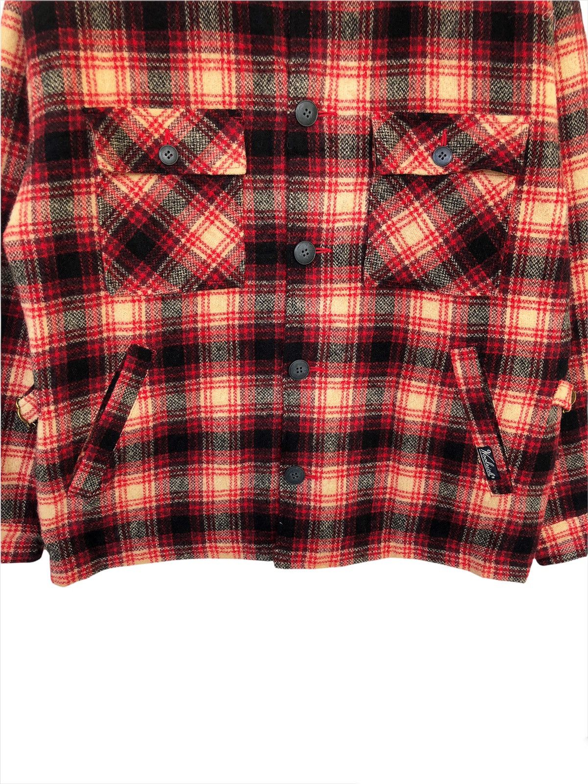 Woolrich Woolen Mills SICK🔥Woolrich 🇺🇸 Storm Plaid Side Buckle Wool Jacket Size US L / EU 52-54 / 3 - 3 Thumbnail