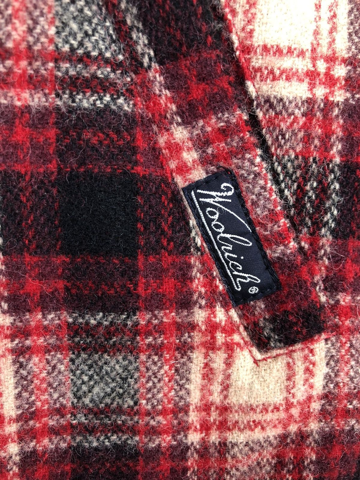 Woolrich Woolen Mills SICK🔥Woolrich 🇺🇸 Storm Plaid Side Buckle Wool Jacket Size US L / EU 52-54 / 3 - 6 Thumbnail