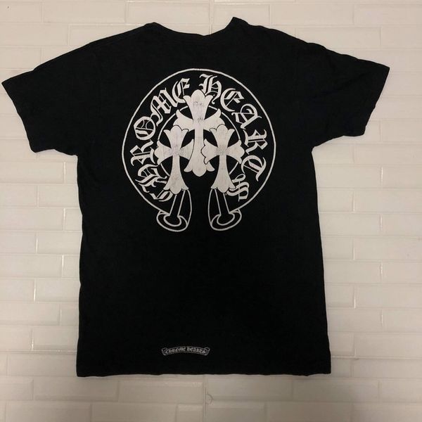 Chrome Hearts Chrome Hearts Triple Cross Pocket Tshirt | Grailed