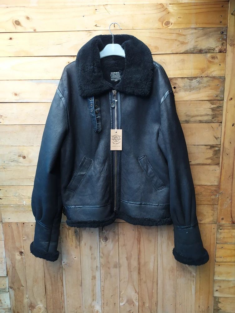 Leather Jacket FEDELESS MILITARY INC LEATHER TYPE B3 U.S.A.F