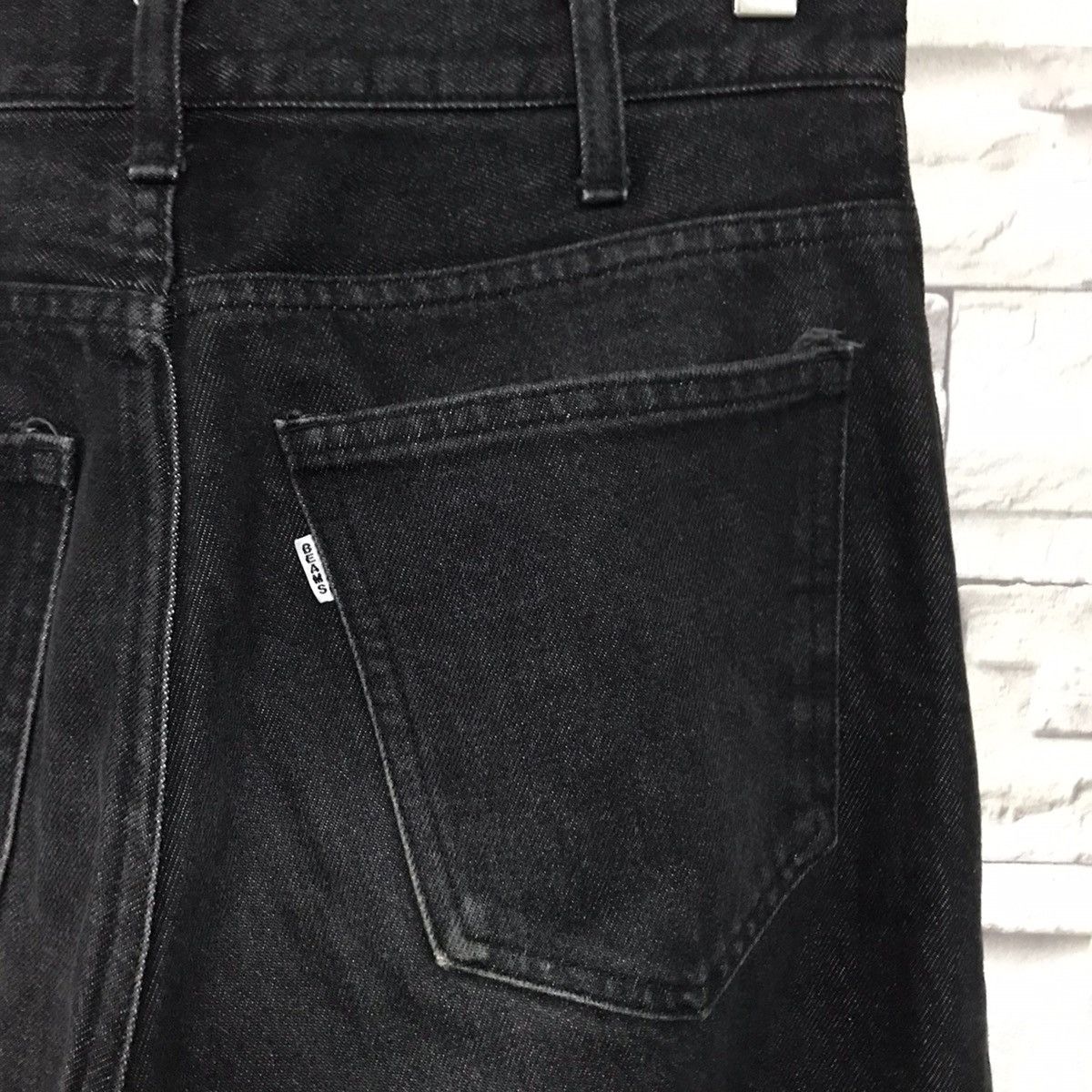 Beams Plus Beams Black Denim Jeans Size US 30 / EU 46 - 9 Thumbnail