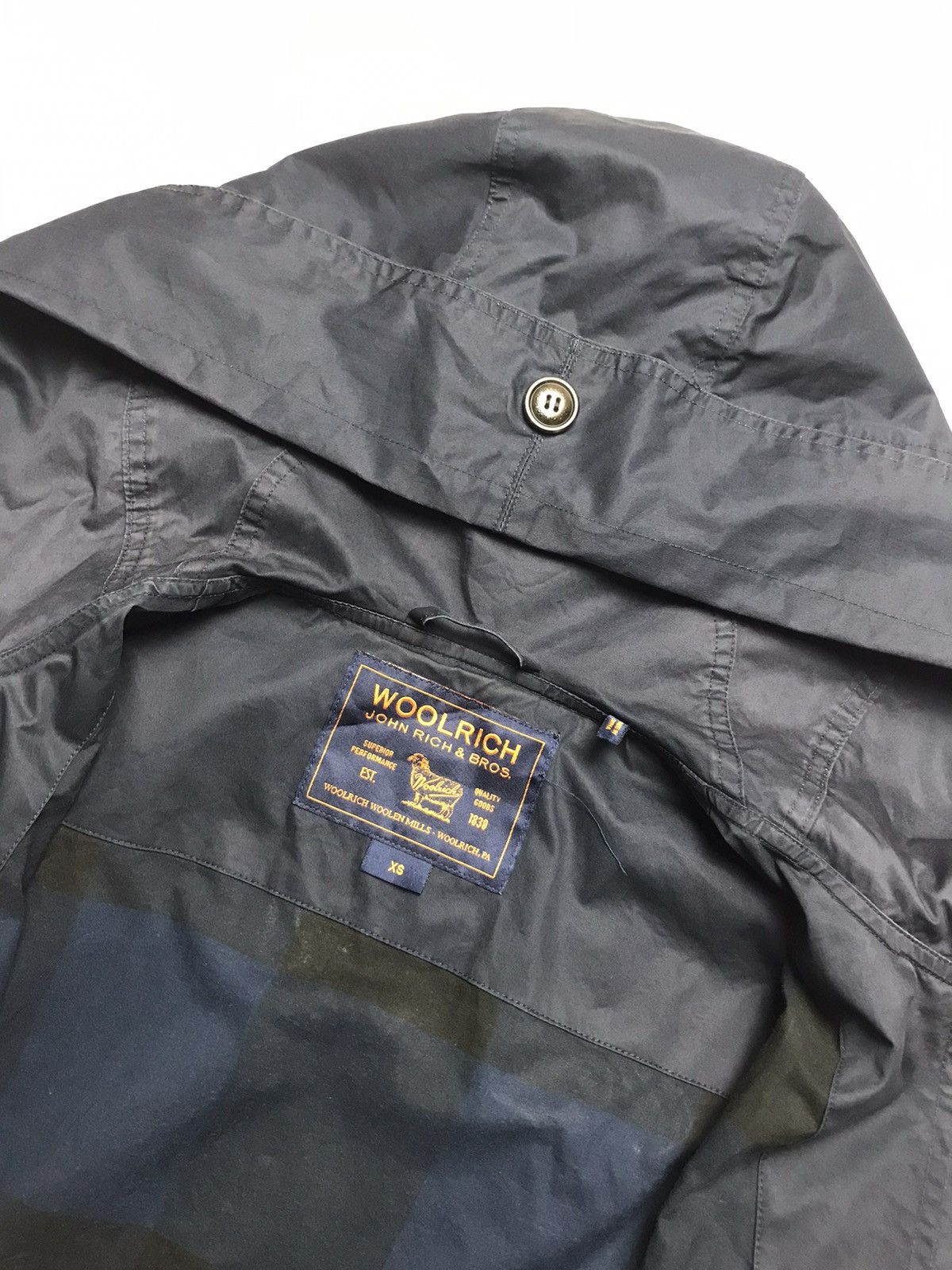 Vintage × Woolrich Woolen Mills Vintage Woolrich John Rich & Bros. Parka Navy Size US XS / EU 42 / 0 - 7 Thumbnail