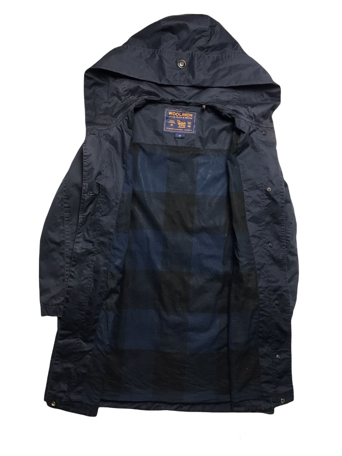 Vintage × Woolrich Woolen Mills Vintage Woolrich John Rich & Bros. Parka Navy Size US XS / EU 42 / 0 - 3 Thumbnail