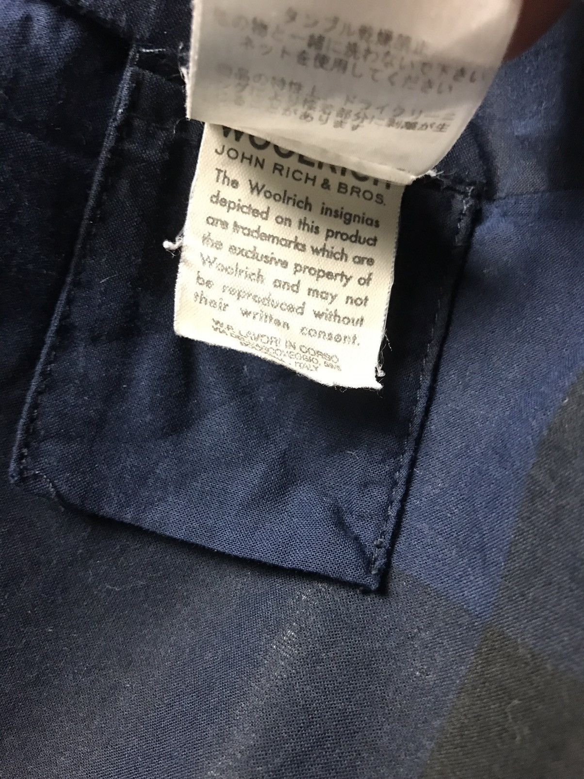 Vintage × Woolrich Woolen Mills Vintage Woolrich John Rich & Bros. Parka Navy Size US XS / EU 42 / 0 - 9 Thumbnail