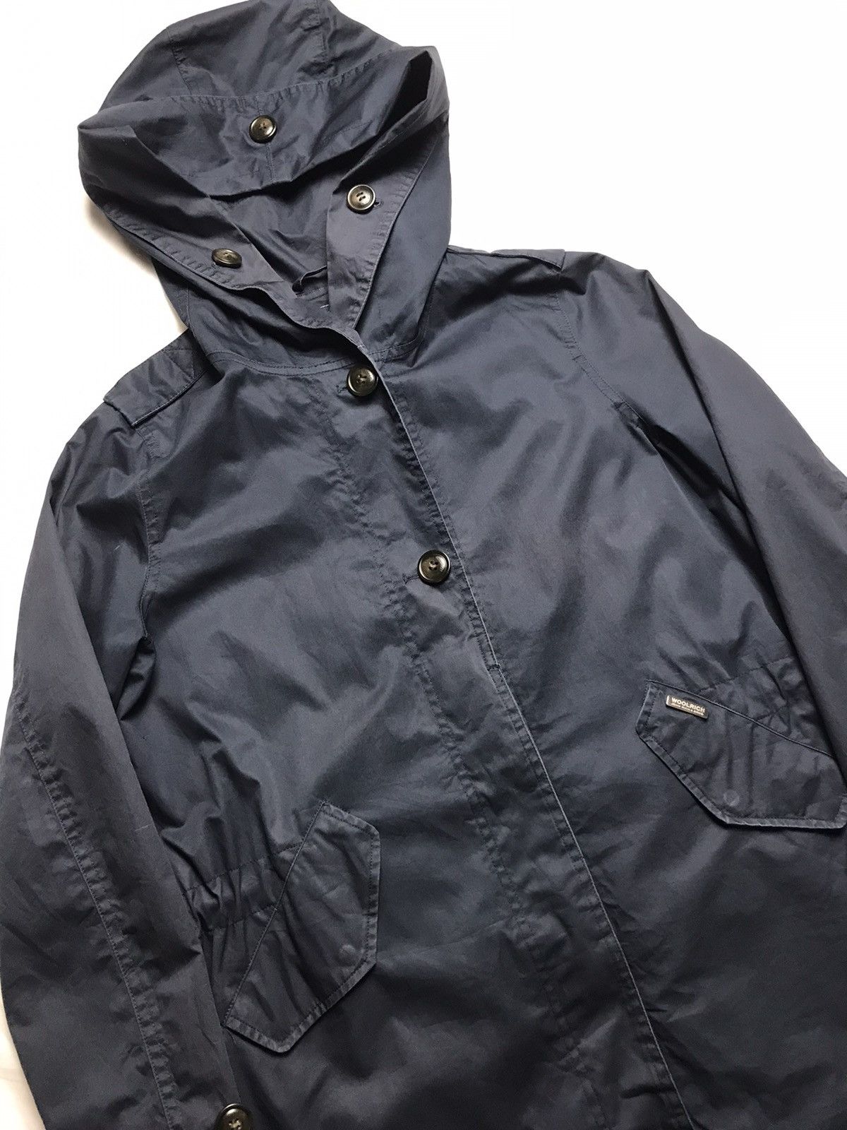 Vintage × Woolrich Woolen Mills Vintage Woolrich John Rich & Bros. Parka Navy Size US XS / EU 42 / 0 - 4 Thumbnail