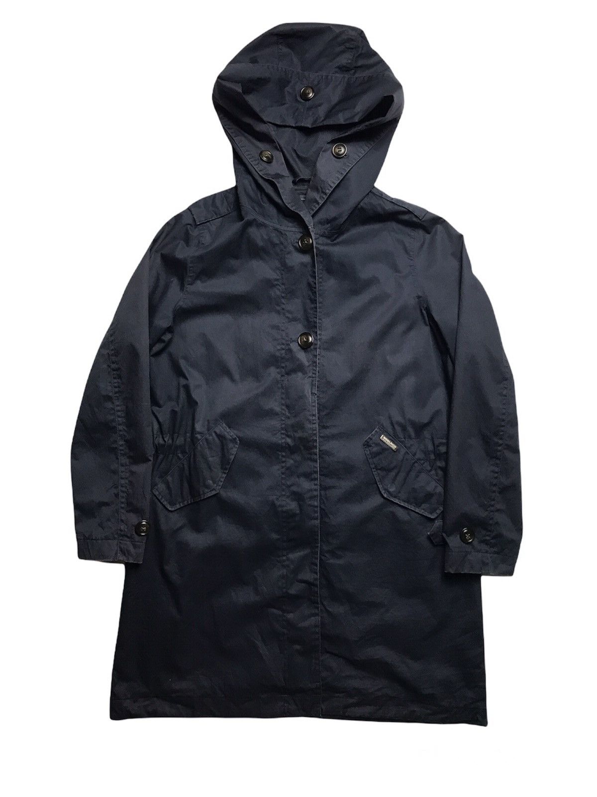 Image of Vintage Woolrich John Rich & Bros. Parka Navy, Men's (Size XS)