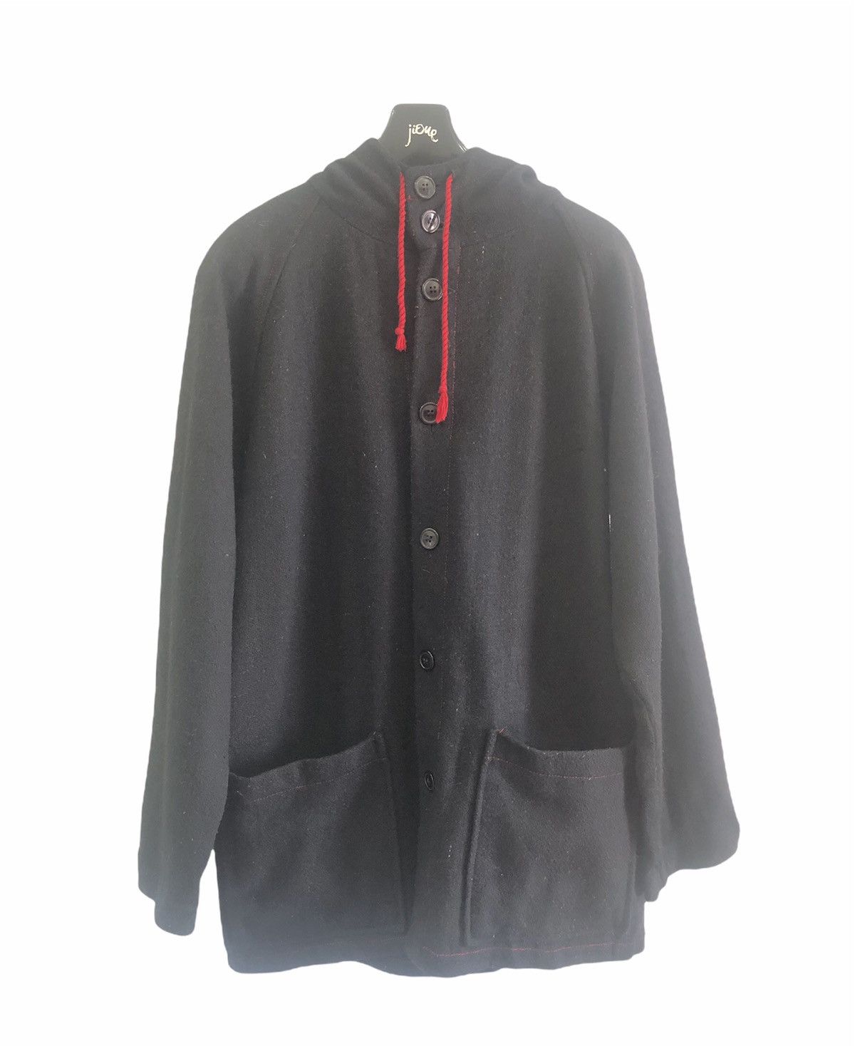 Japanese Brand H.Naoto Anarchy Black Hoodie Size US M / EU 48-50 / 2 - 1 Thumbnail