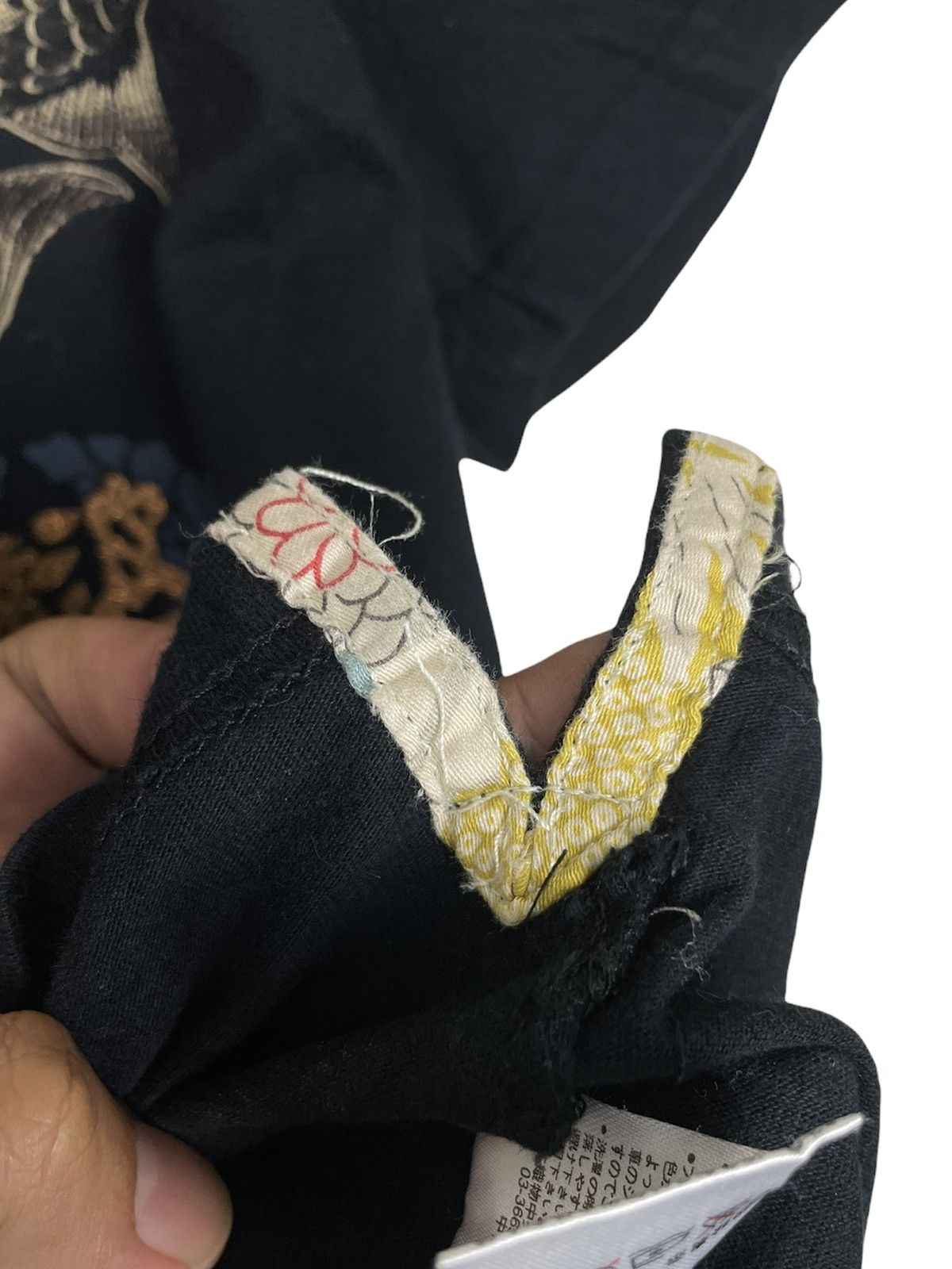 Japanese Brand Yakuza Vibes | Naminoritatsujin Koi Moon Tee Size US L / EU 52-54 / 3 - 8 Thumbnail