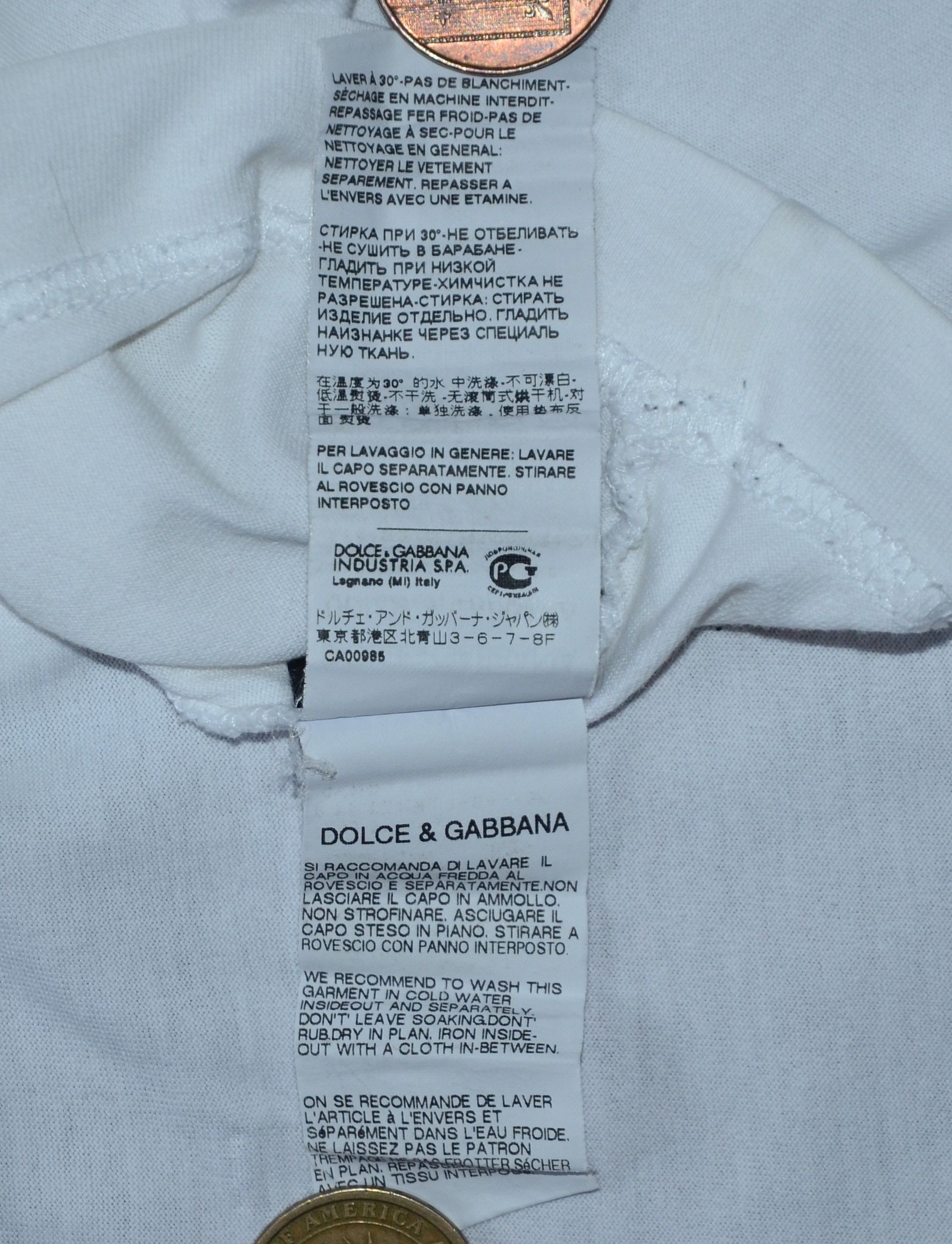 Dolce & Gabbana Dolce & Gabbana Steve McQueen Hooded Long Sleeve S In Italy Size US S / EU 44-46 / 1 - 8 Thumbnail
