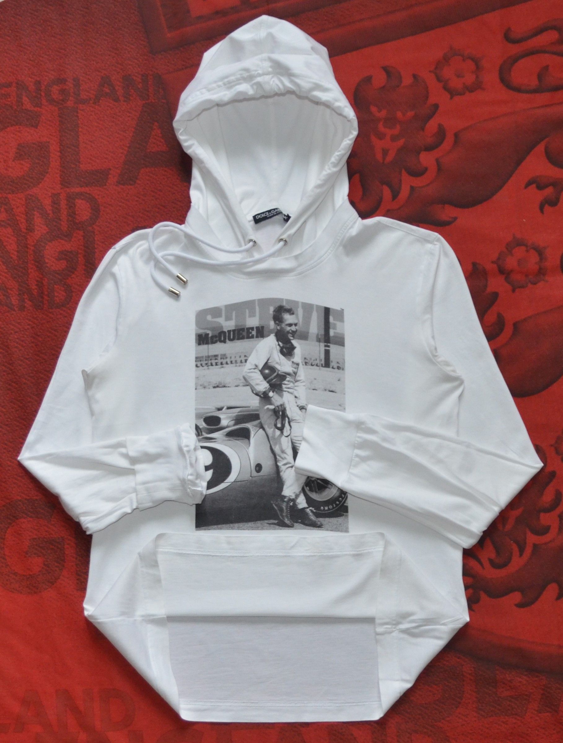 Dolce & Gabbana Dolce & Gabbana Steve McQueen Hooded Long Sleeve S In Italy Size US S / EU 44-46 / 1 - 5 Thumbnail