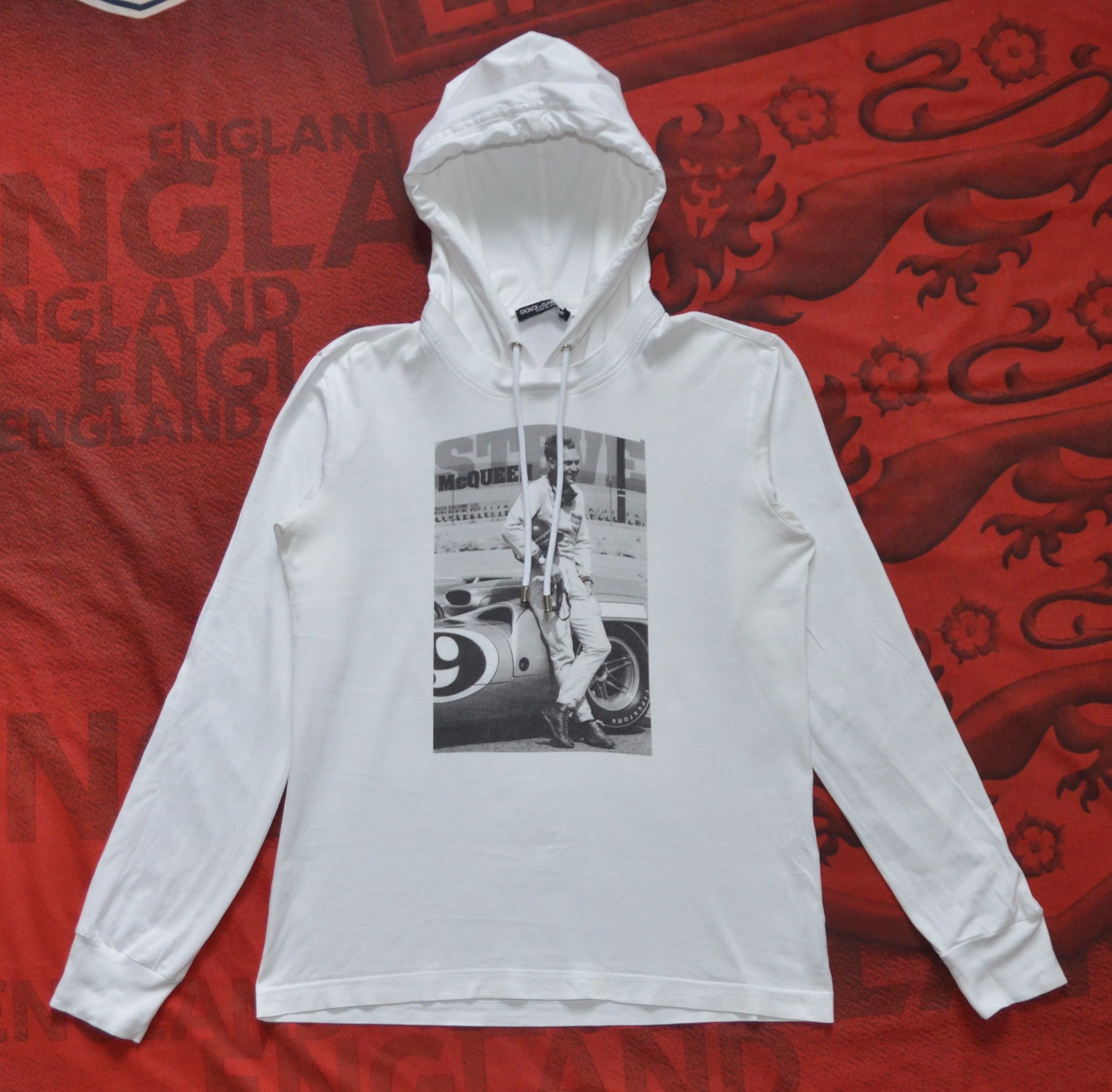 Dolce & Gabbana Dolce & Gabbana Steve McQueen Hooded Long Sleeve S In Italy Size US S / EU 44-46 / 1 - 13 Thumbnail