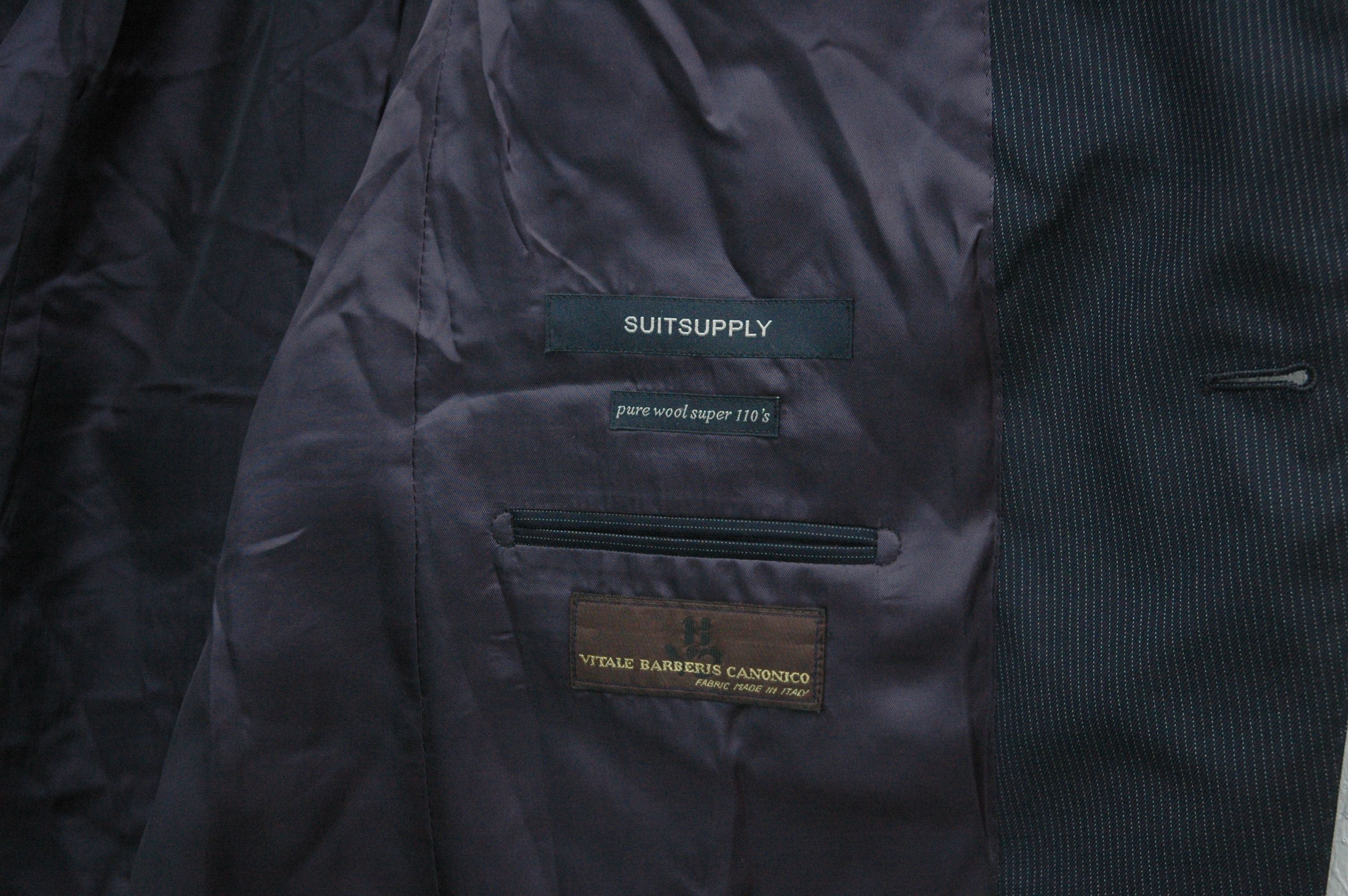Suitsupply Suitsupply Vitale Barberis Canonico Italy Wool Luxury Blazer Size 40L - 5 Thumbnail