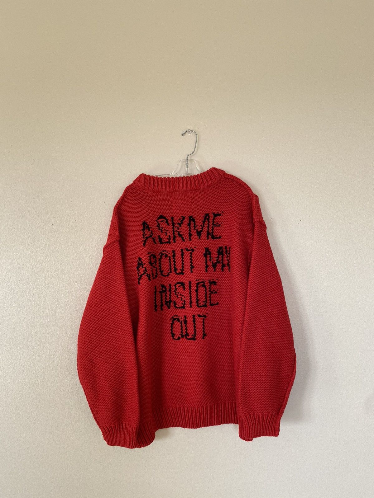 Doublet Ask Me About my Inside Out Clown Knitted Sweater | Grailed