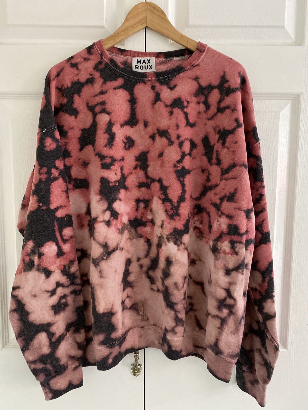 Vintage Max Roux custom tie dye sweatshirt Grailed