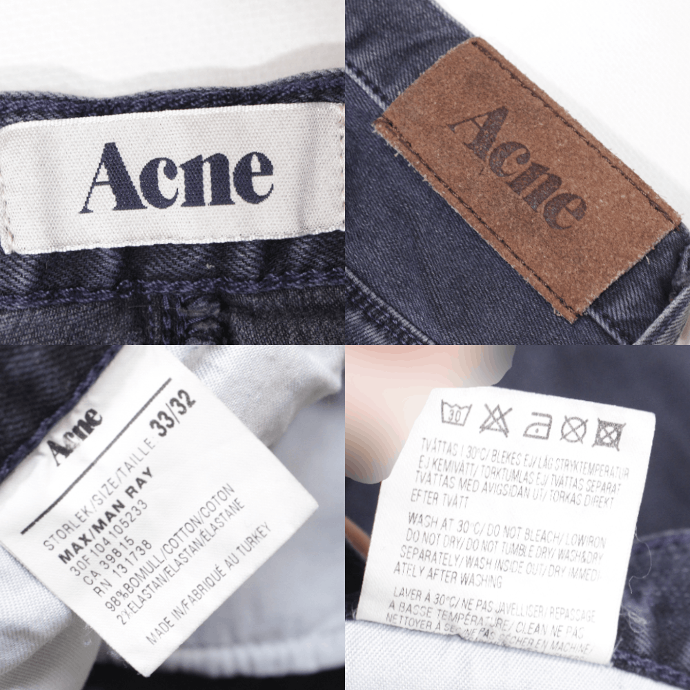 Acne Studios Max Man Ray Jeans Size US 33 - 8 Thumbnail