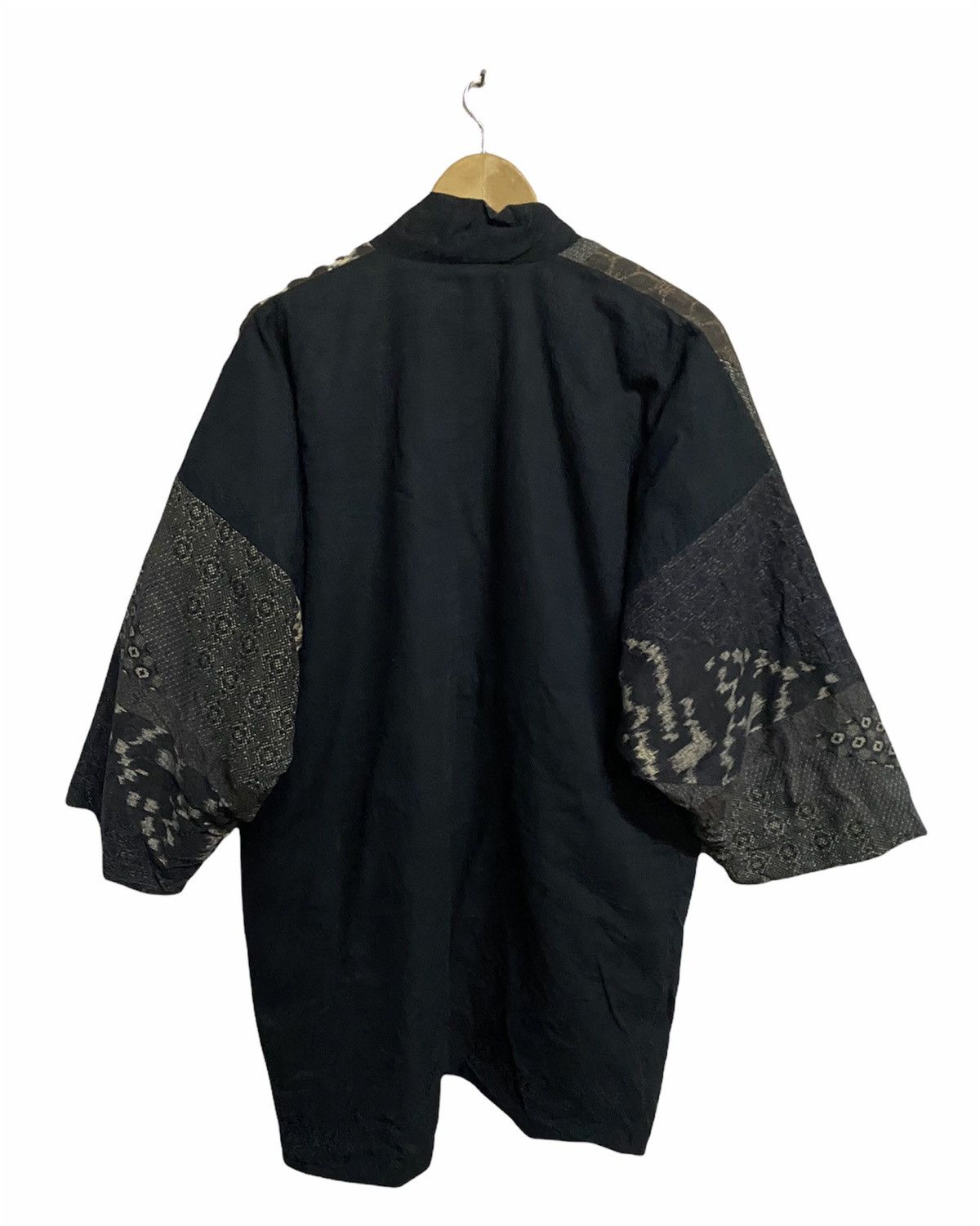 Japanese Brand Vintage Japanese Patchwork Kimono Jacket with Sherpa Lining Size US L / EU 52-54 / 3 - 3 Thumbnail