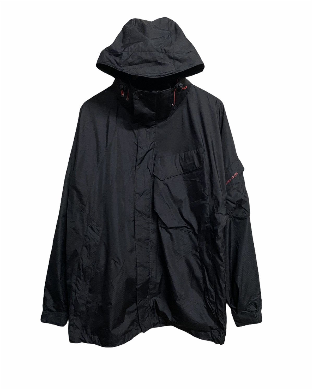 Other Graver Creek Black Hooded Outdoor Jacket - Lightweight Size US XL / EU 56 / 4 - 1 Thumbnail