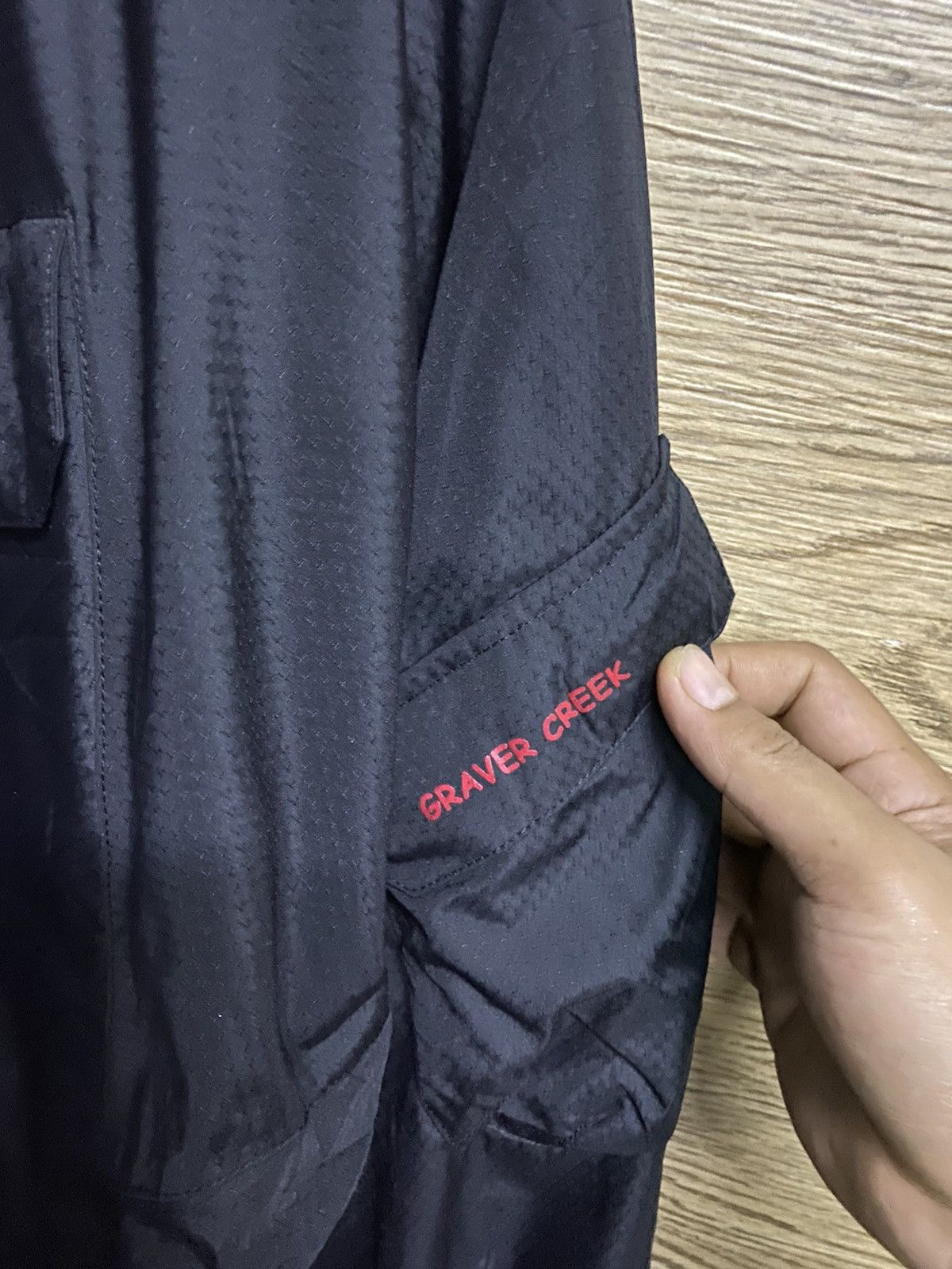 Other Graver Creek Black Hooded Outdoor Jacket - Lightweight Size US XL / EU 56 / 4 - 6 Thumbnail