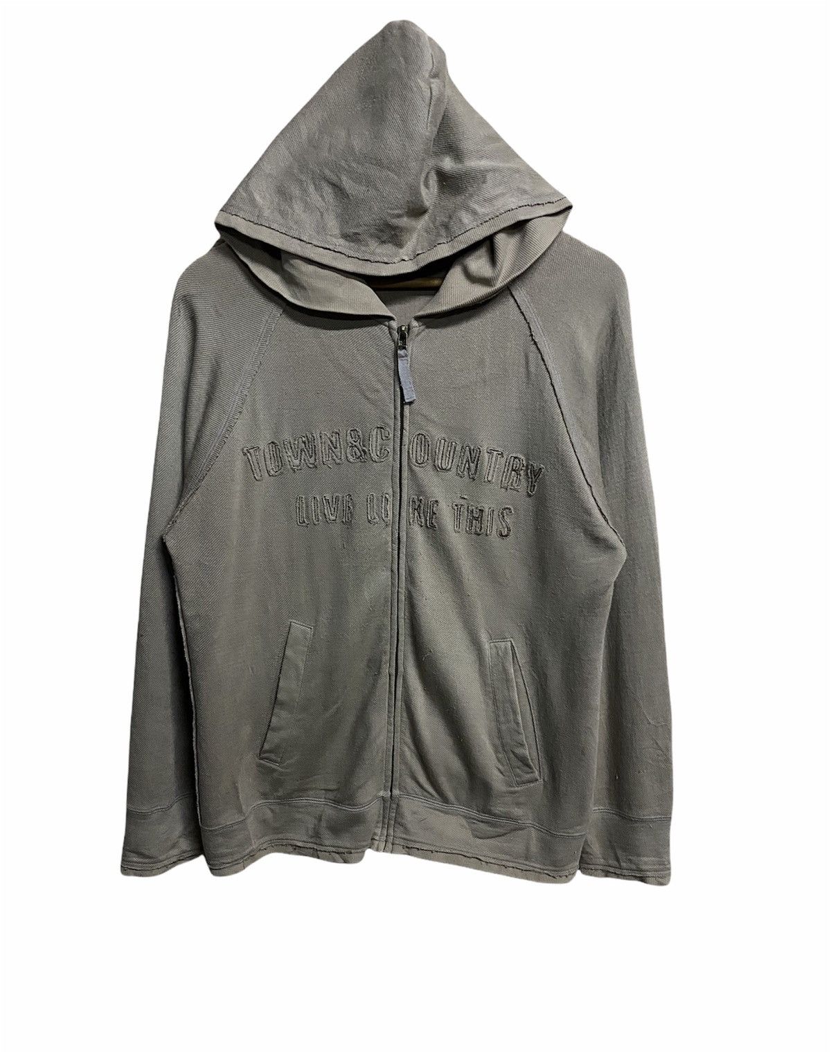 Japanese Brand Vintage Town & Country Surf Designs Hoodie Full Zip Gray Size US M / EU 48-50 / 2 - 1 Thumbnail