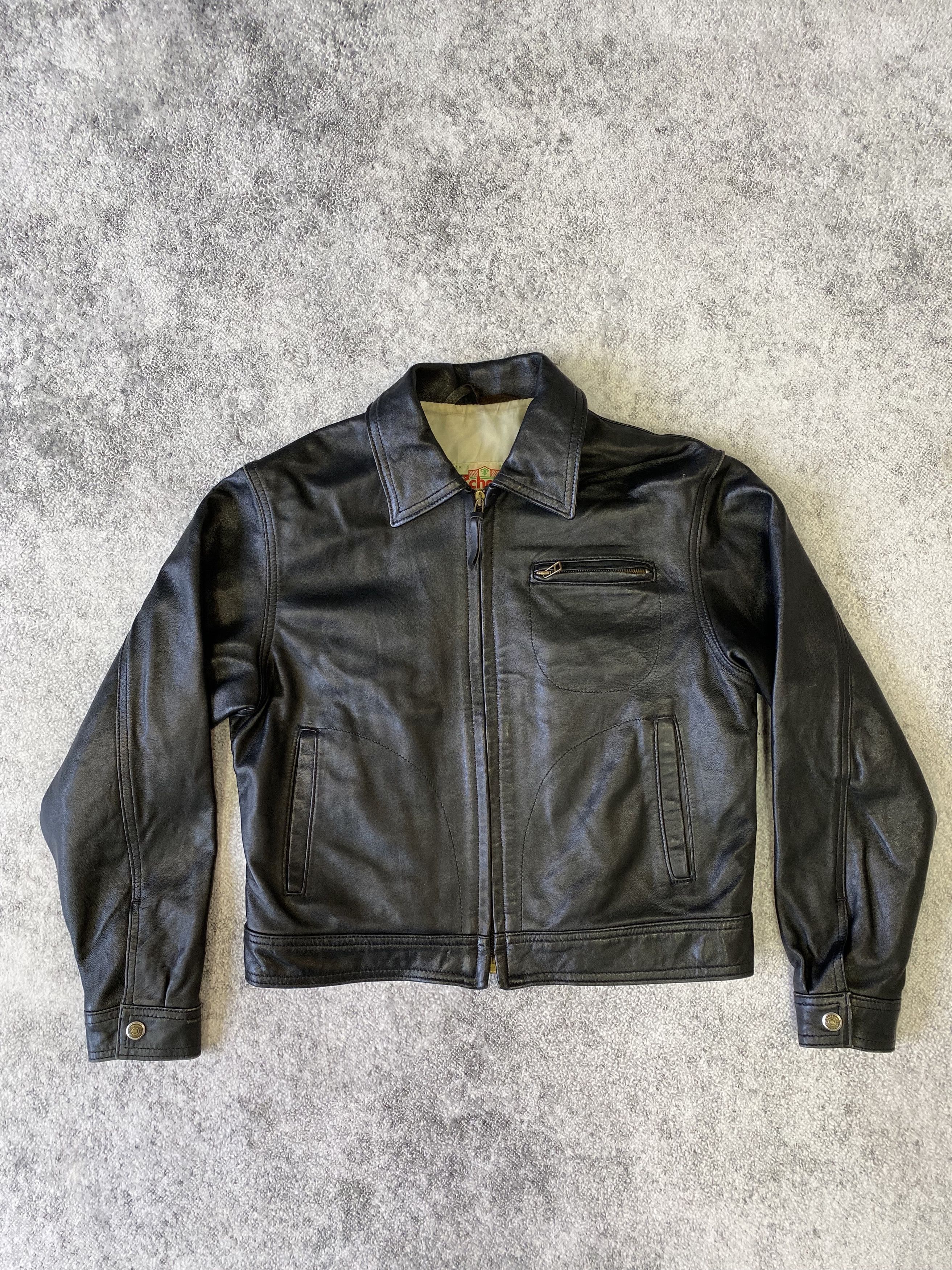 Schott Vintage Leather Jacket USA