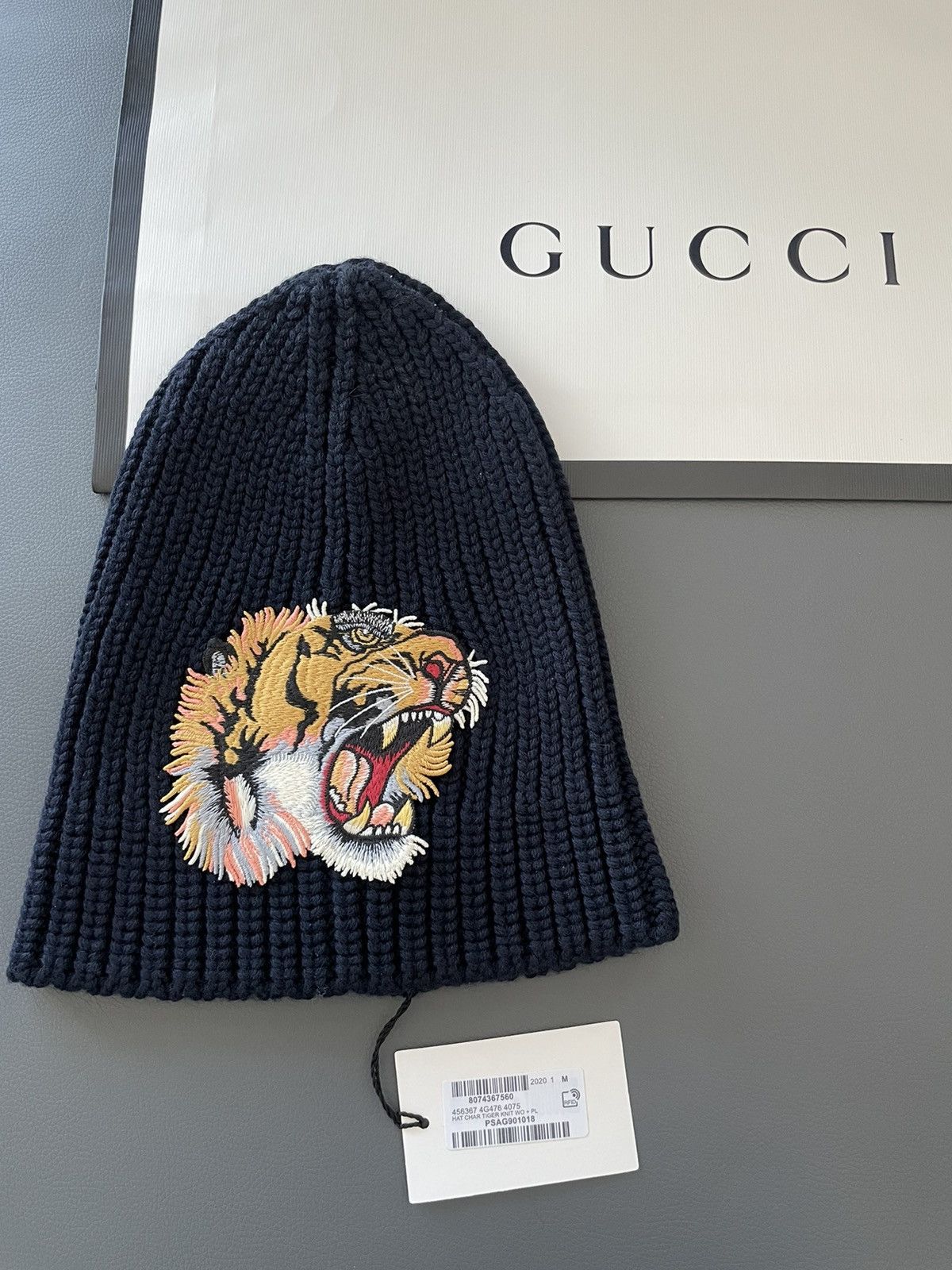 Gucci Rare Limited Edition Super Runway Iconic Tiger Wool Hat Size ONE SIZE - 4 Thumbnail