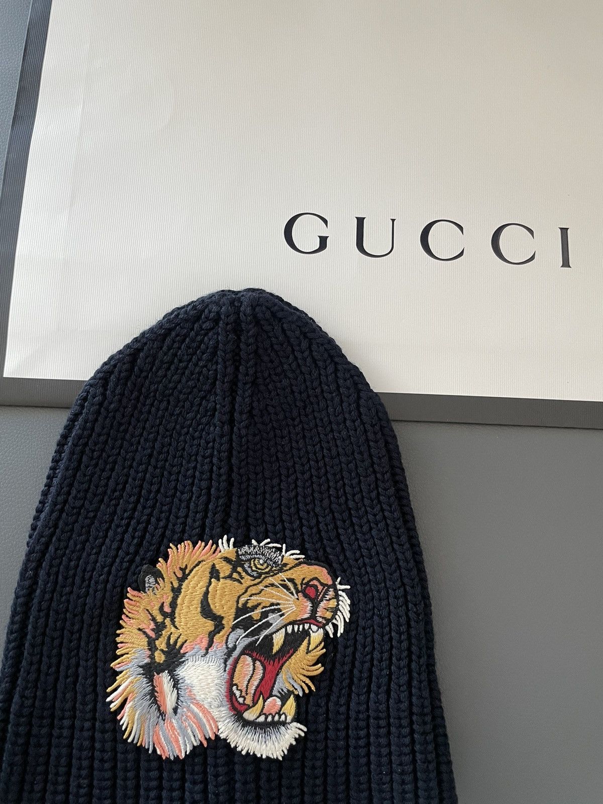 Gucci Rare Limited Edition Super Runway Iconic Tiger Wool Hat Size ONE SIZE - 19 Thumbnail