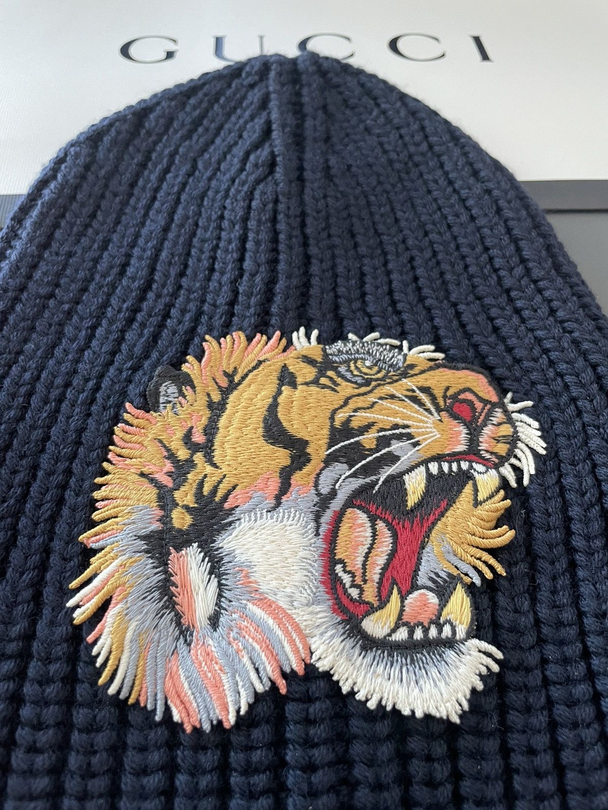 Gucci Rare Limited Edition Super Runway Iconic Tiger Wool Hat Size ONE SIZE - 15 Thumbnail
