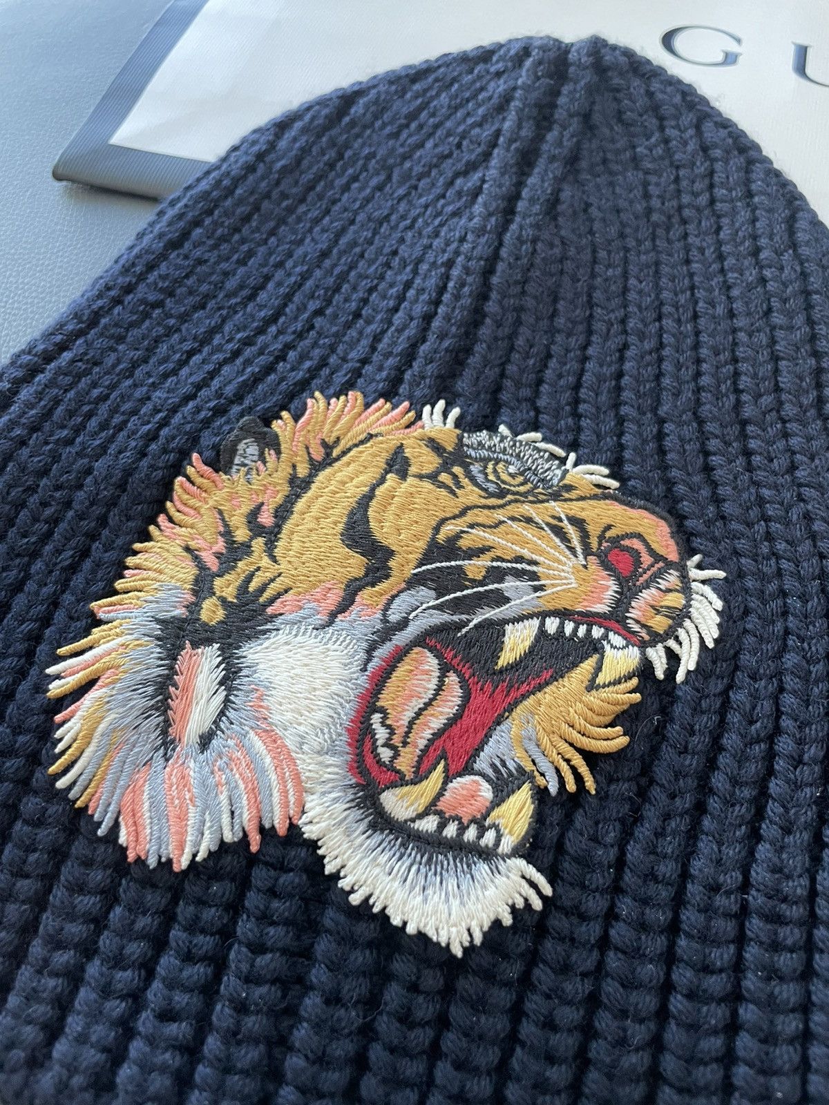 Gucci Rare Limited Edition Super Runway Iconic Tiger Wool Hat Size ONE SIZE - 20 Thumbnail