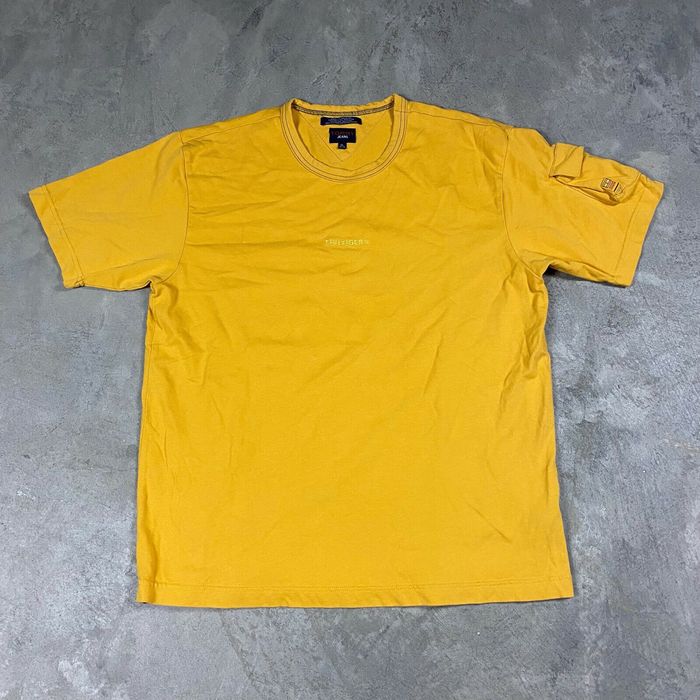 Tommy Hilfiger 90s VTG TOMMY HILFIGER JEANS Embroidered Spell Out Logo