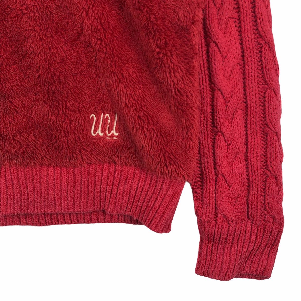 Japanese Brand Uniqlo Undercover Kids Fleece Turtleneck Knitted Sweater Size US S / EU 44-46 / 1 - 4 Thumbnail