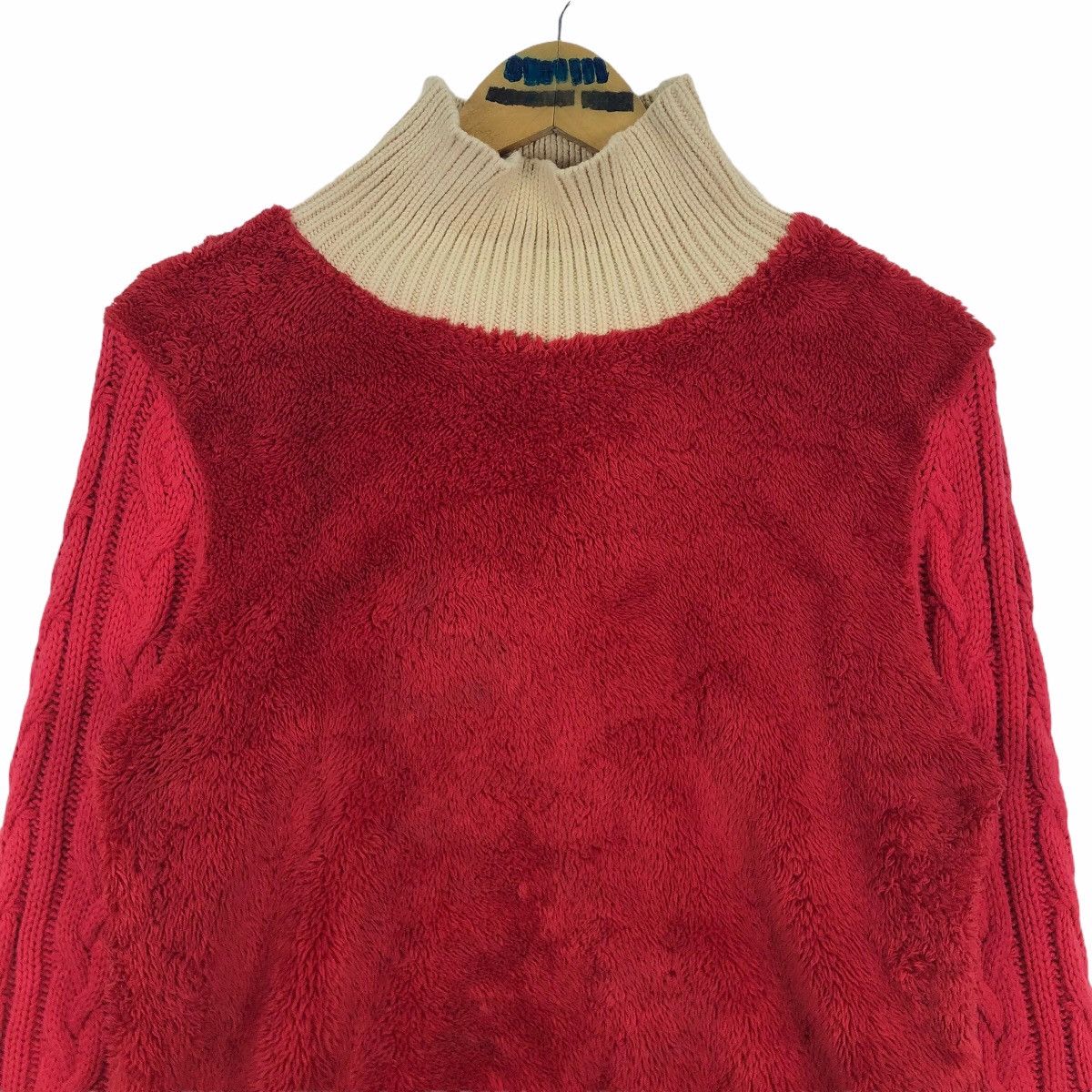Japanese Brand Uniqlo Undercover Kids Fleece Turtleneck Knitted Sweater Size US S / EU 44-46 / 1 - 5 Thumbnail