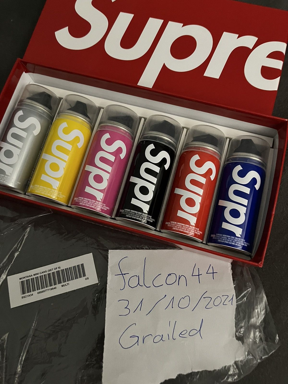 Supreme Supreme®/Montana Cans Mini Can Set Size ONE SIZE - 5 Thumbnail