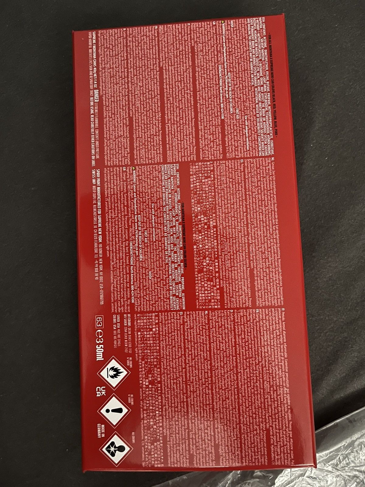 Supreme Supreme®/Montana Cans Mini Can Set Size ONE SIZE - 4 Thumbnail