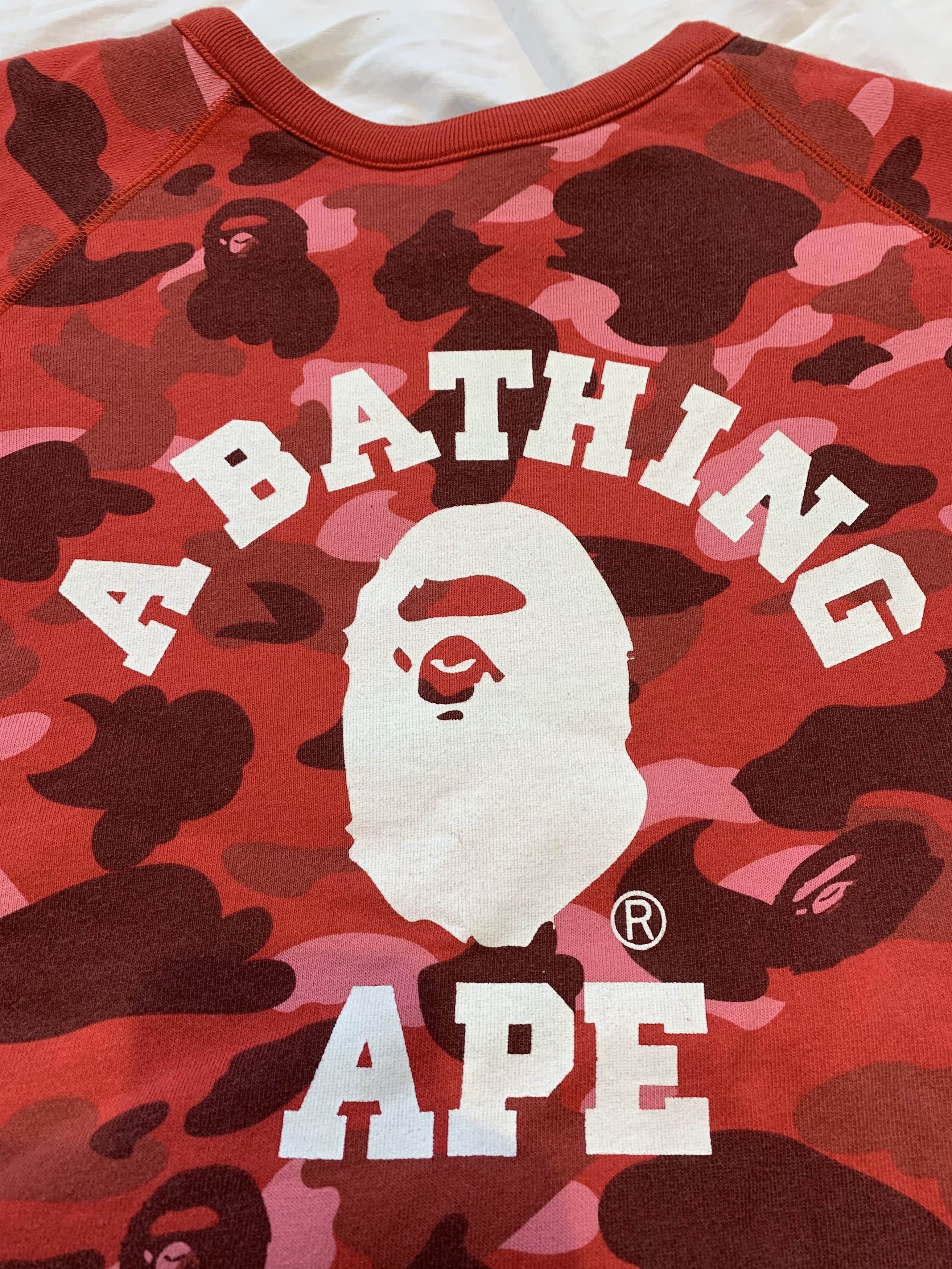 Bape Color Camo Reversible Crewneck Size US XL / EU 56 / 4 - 2 Thumbnail