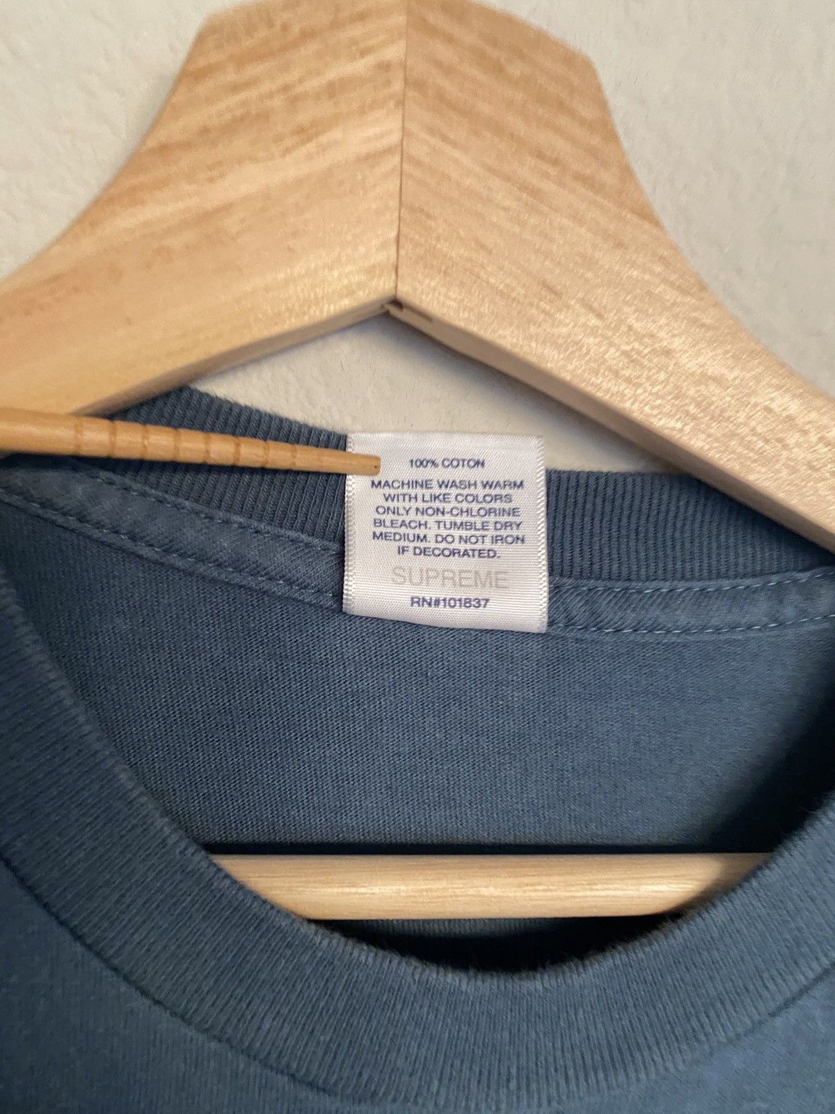 Supreme Supreme FW18 Payphone Tee Slate Size US M / EU 48-50 / 2 - 5 Thumbnail