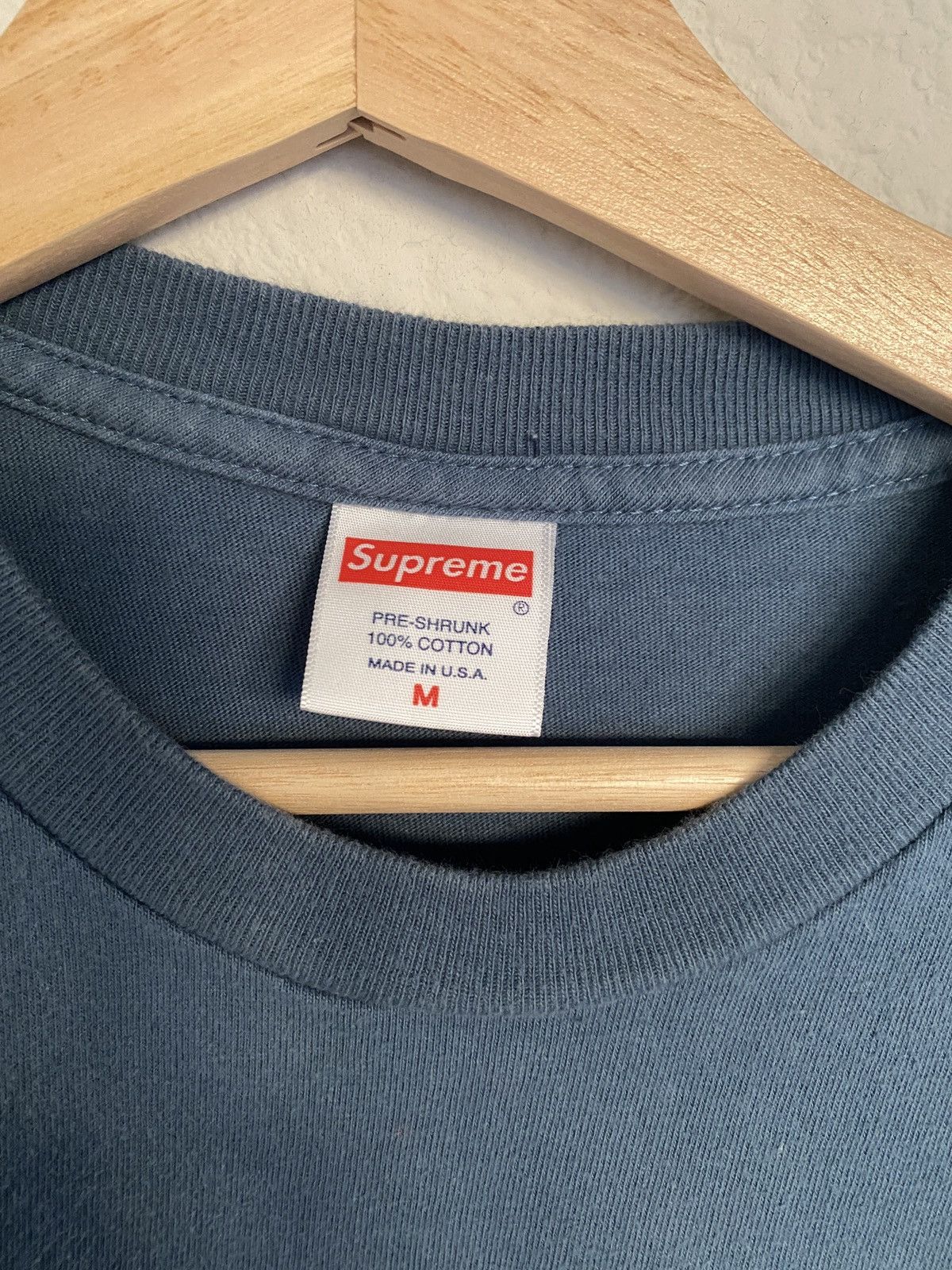 Supreme Supreme FW18 Payphone Tee Slate Size US M / EU 48-50 / 2 - 4 Thumbnail